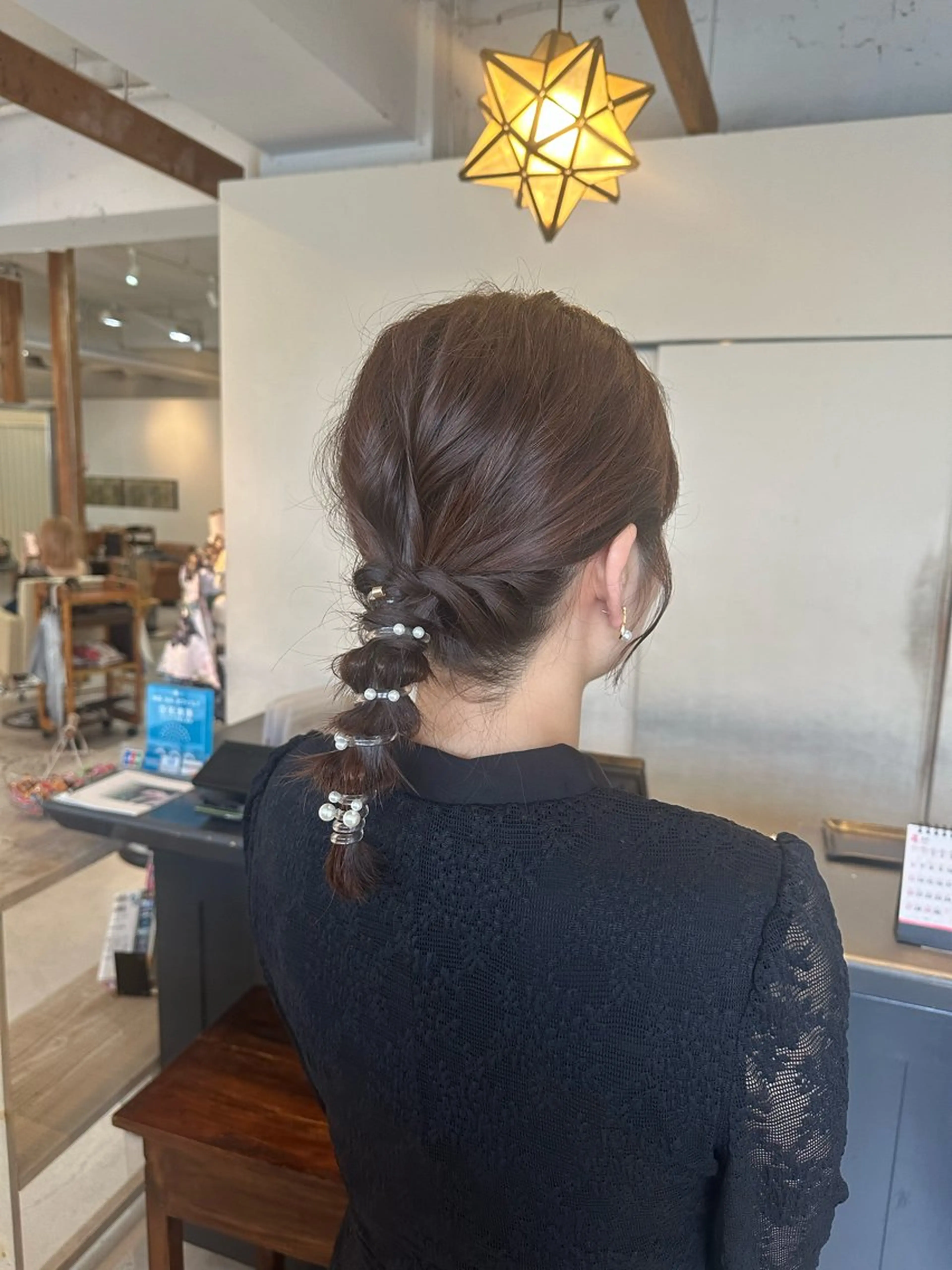 ヘアアレンジ 門手 菜々子のヘアスタイル