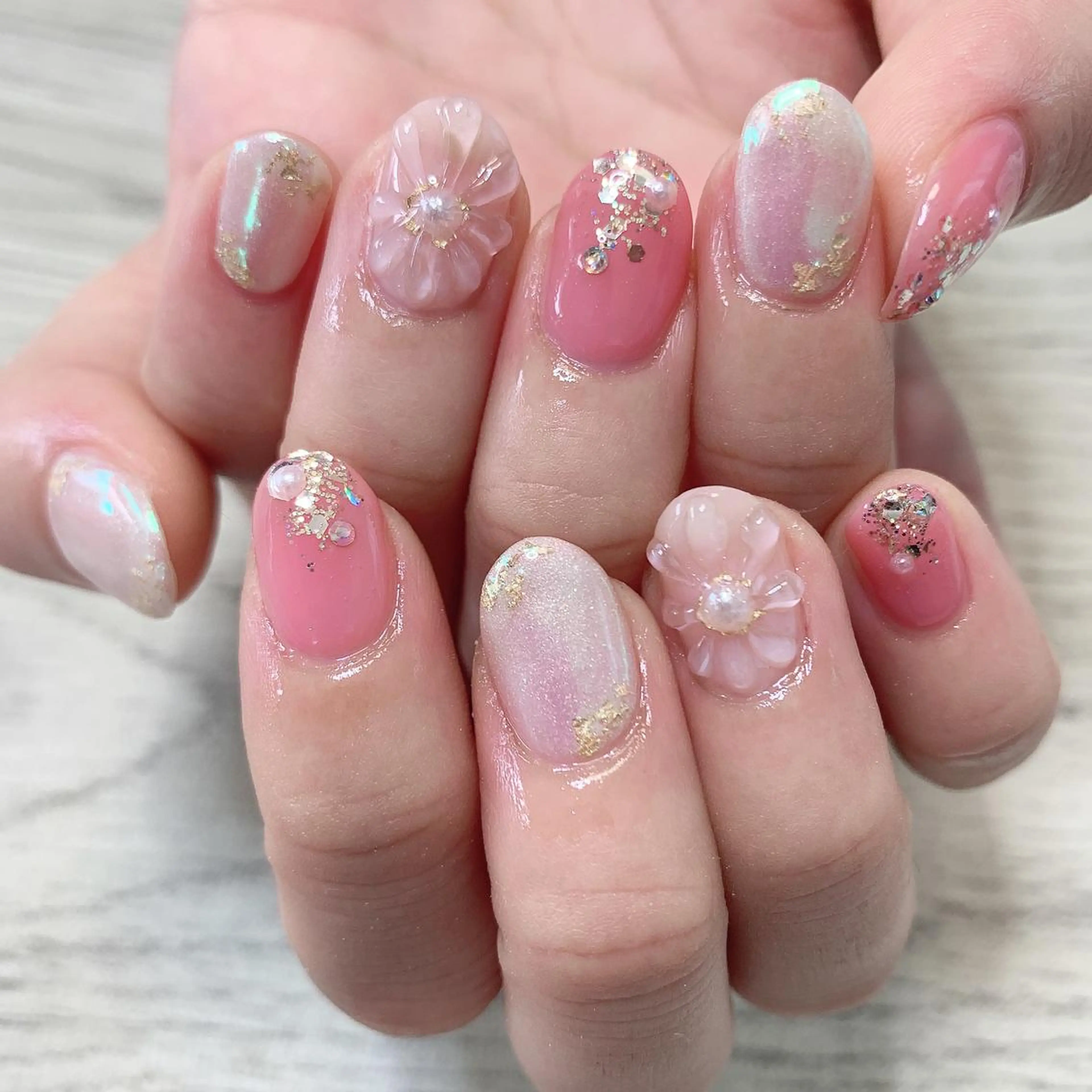 ネイル ハンドネイル フットネイル Adite nailのネイルデザイン