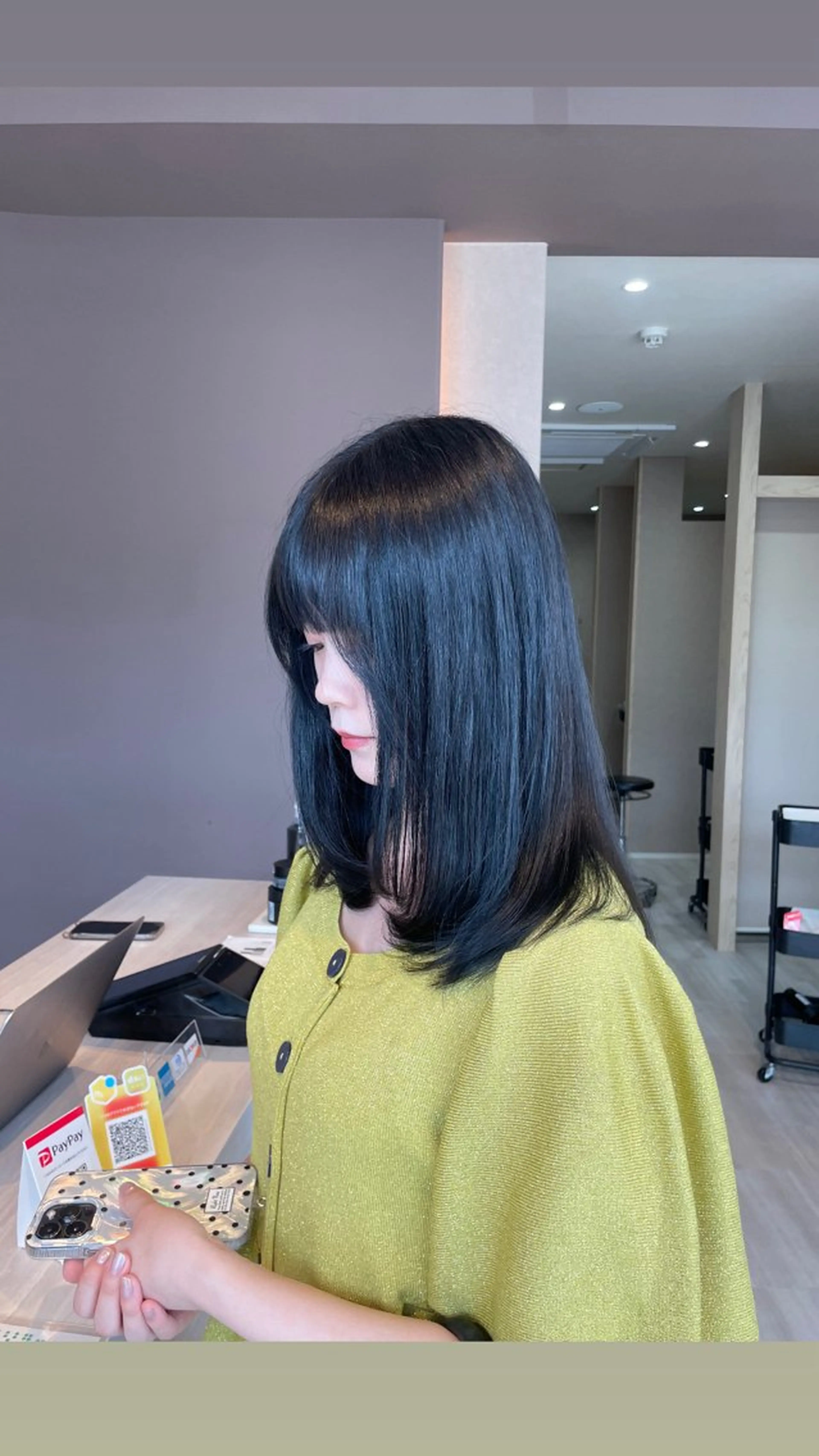 セミロング カラー 岐阜/各務原 スタイリスト🎀のヘアスタイル