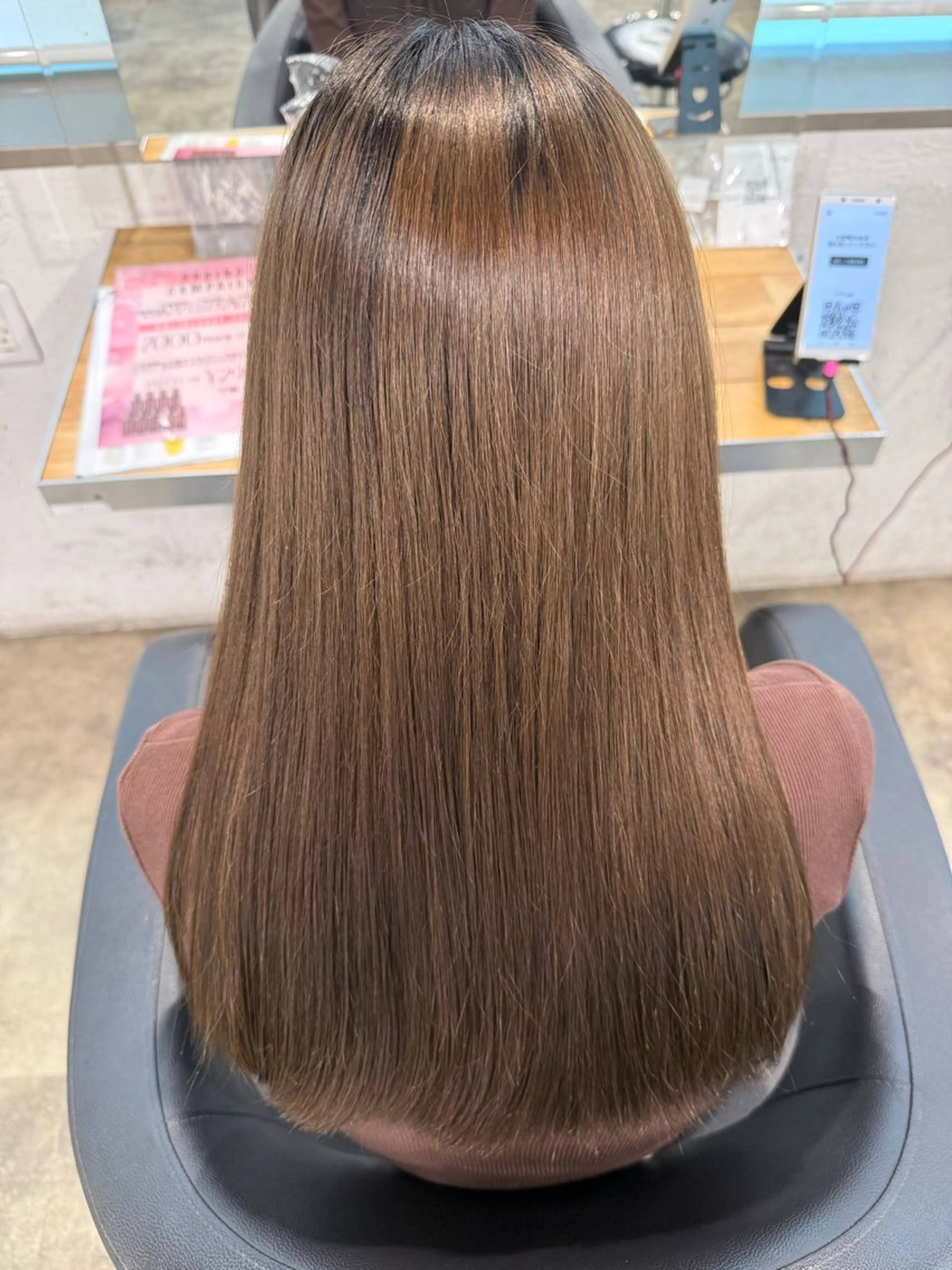 ロング カラー カット ヘアカラー mao⭐️ 透明感カラー‎⭐️のヘアスタイル