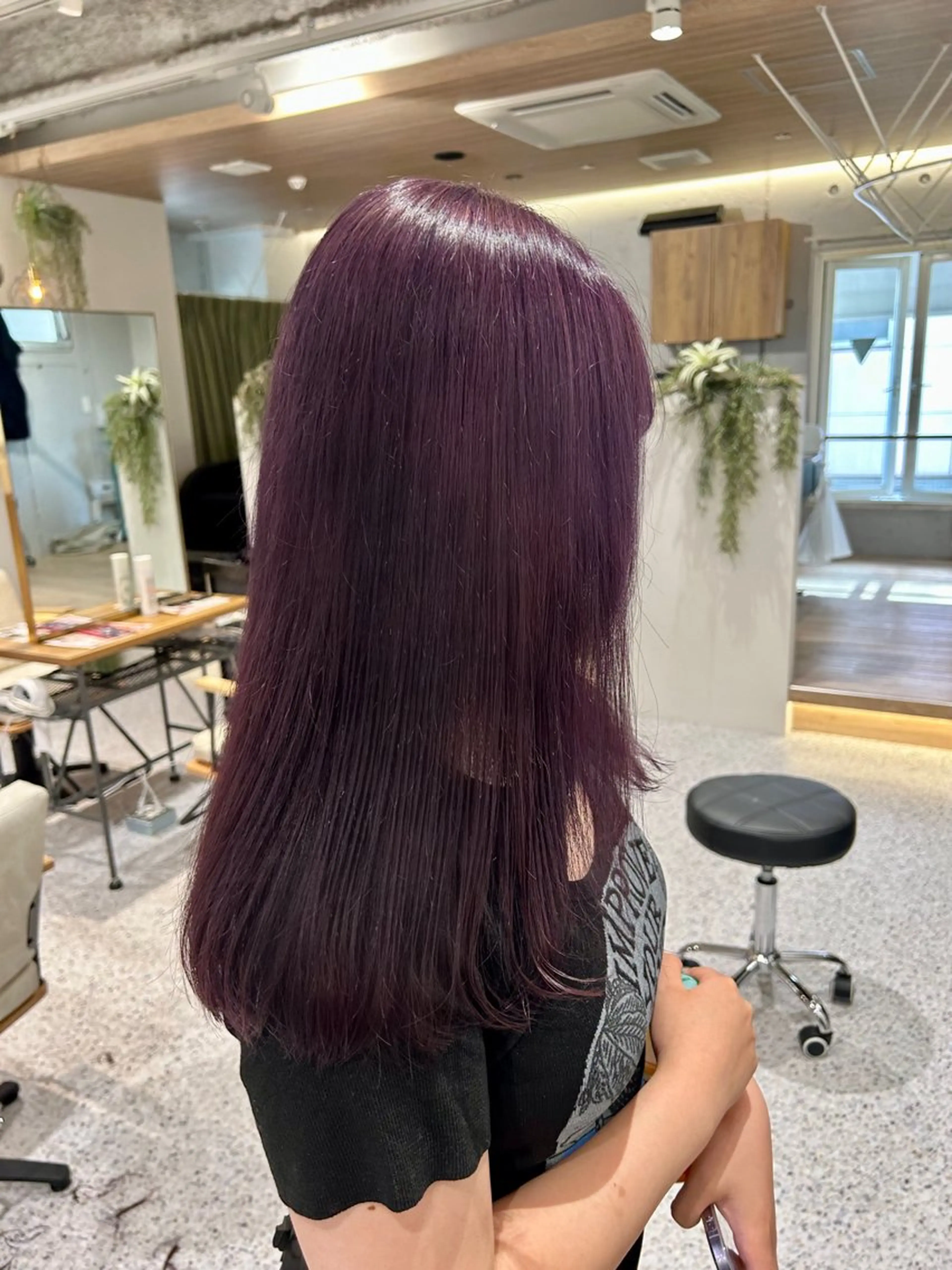 ロング カット ヘアカラー hair&eye🎀 /momoKaのヘアスタイル