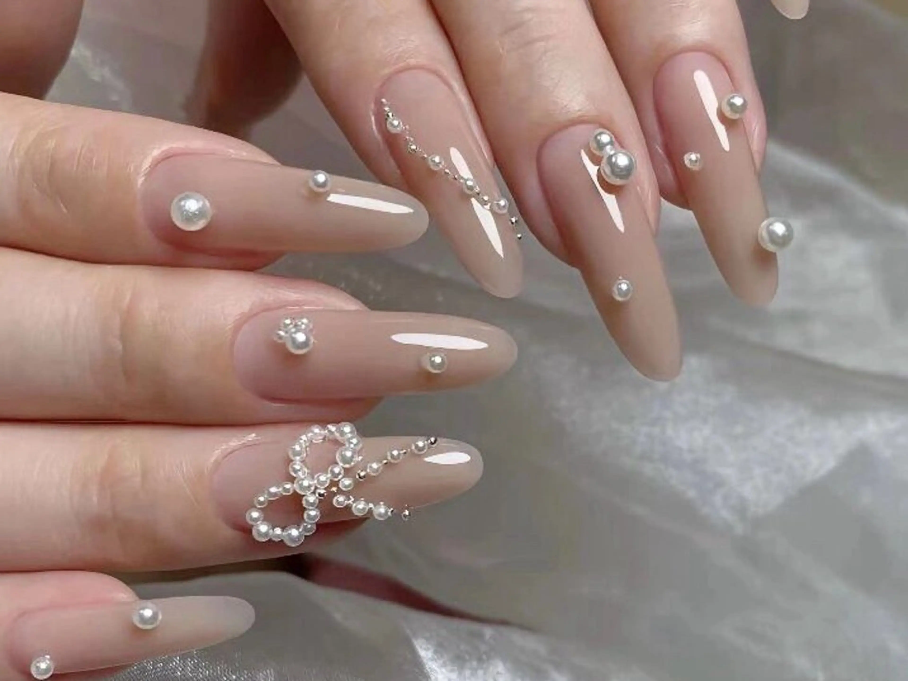 ネイル More Glam Nailsalon 大宮東口店 ～韓国ネイル・ワンホンネイル・スカルプネイル～所属・大宮 愛のネイルデザイン