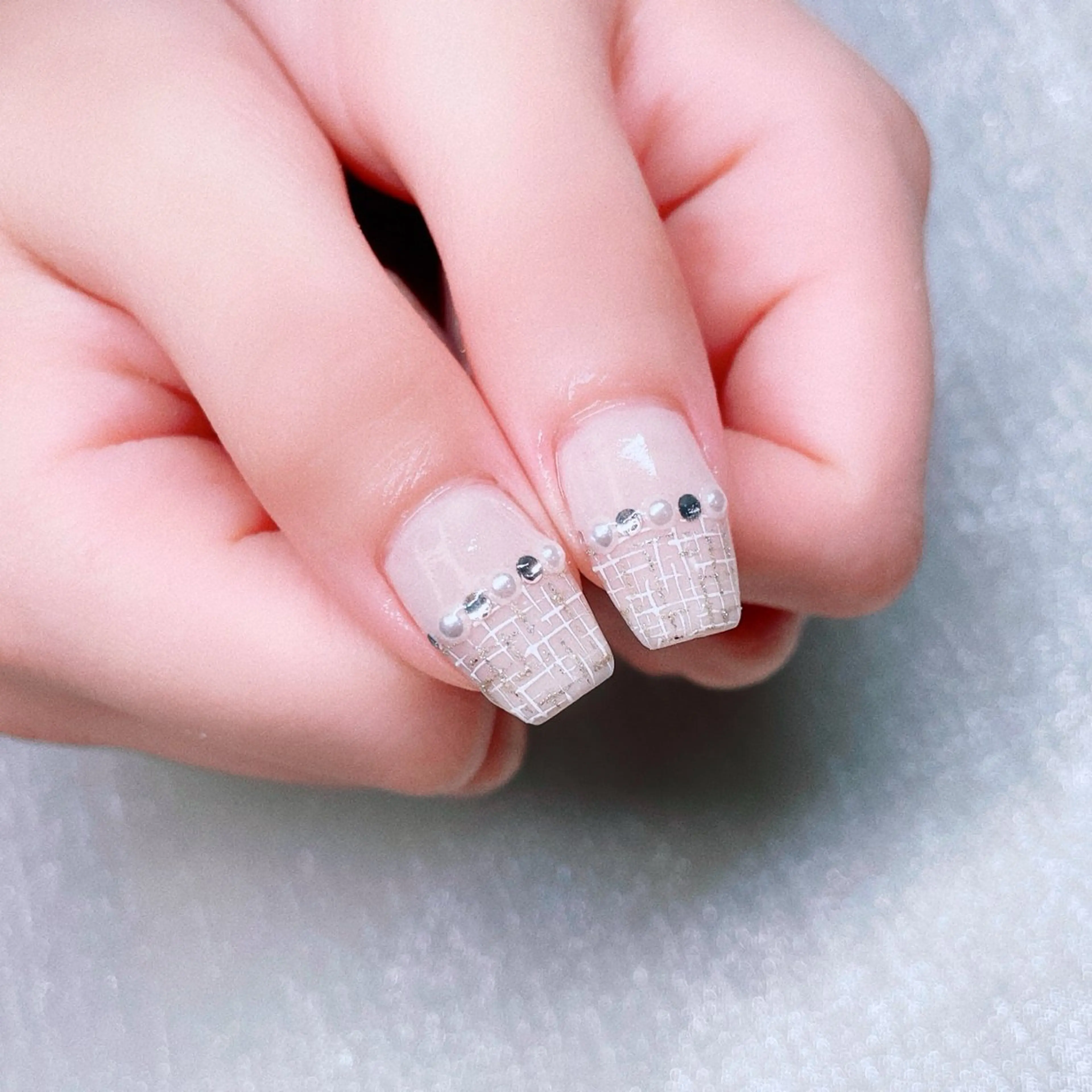 ネイル 長さ出し ハンドネイル Nailist SUZU所属・Nailist suzuのネイルデザイン