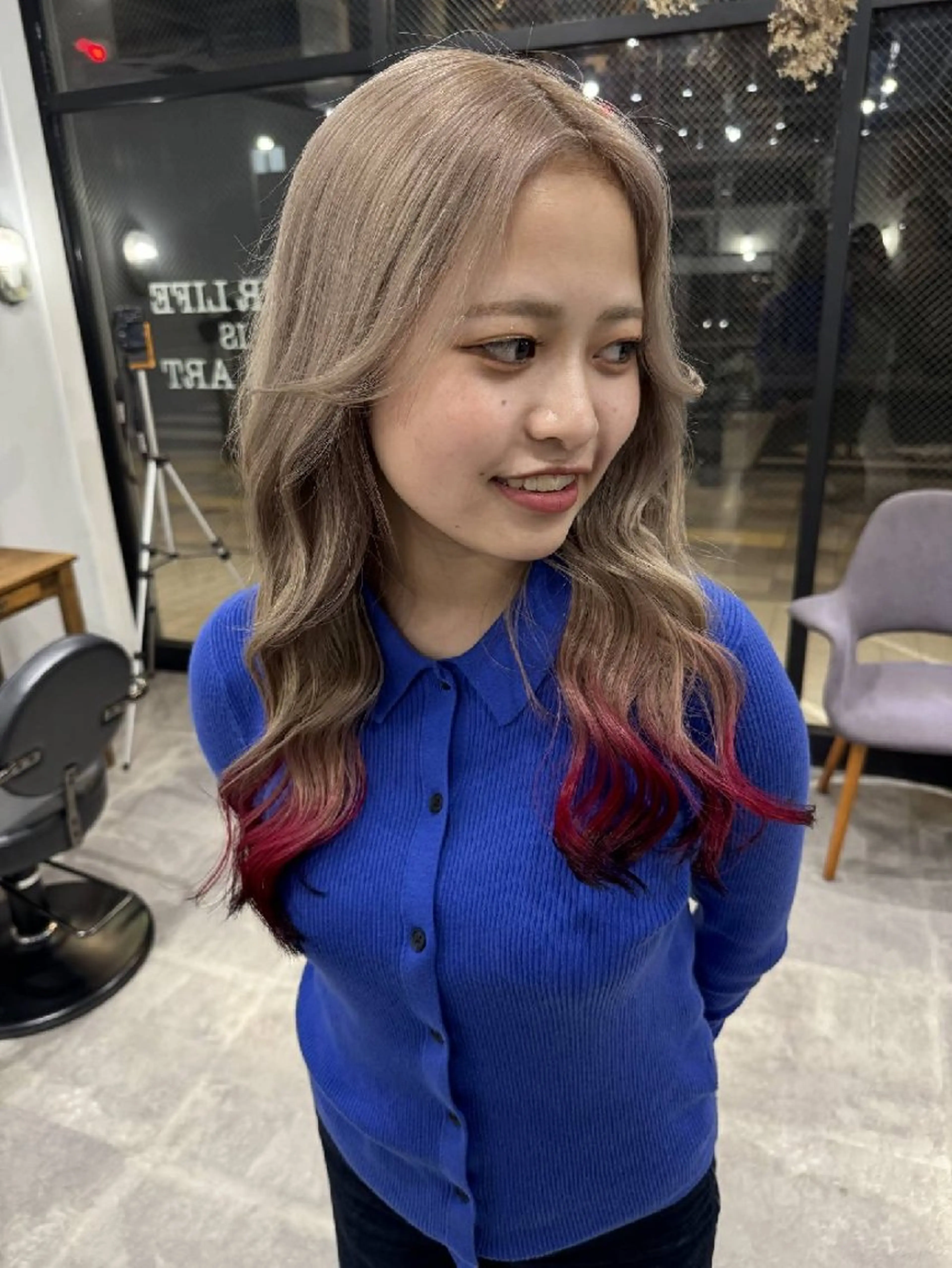 ロング カラー HOLLY Tsutomu🌴のヘアスタイル