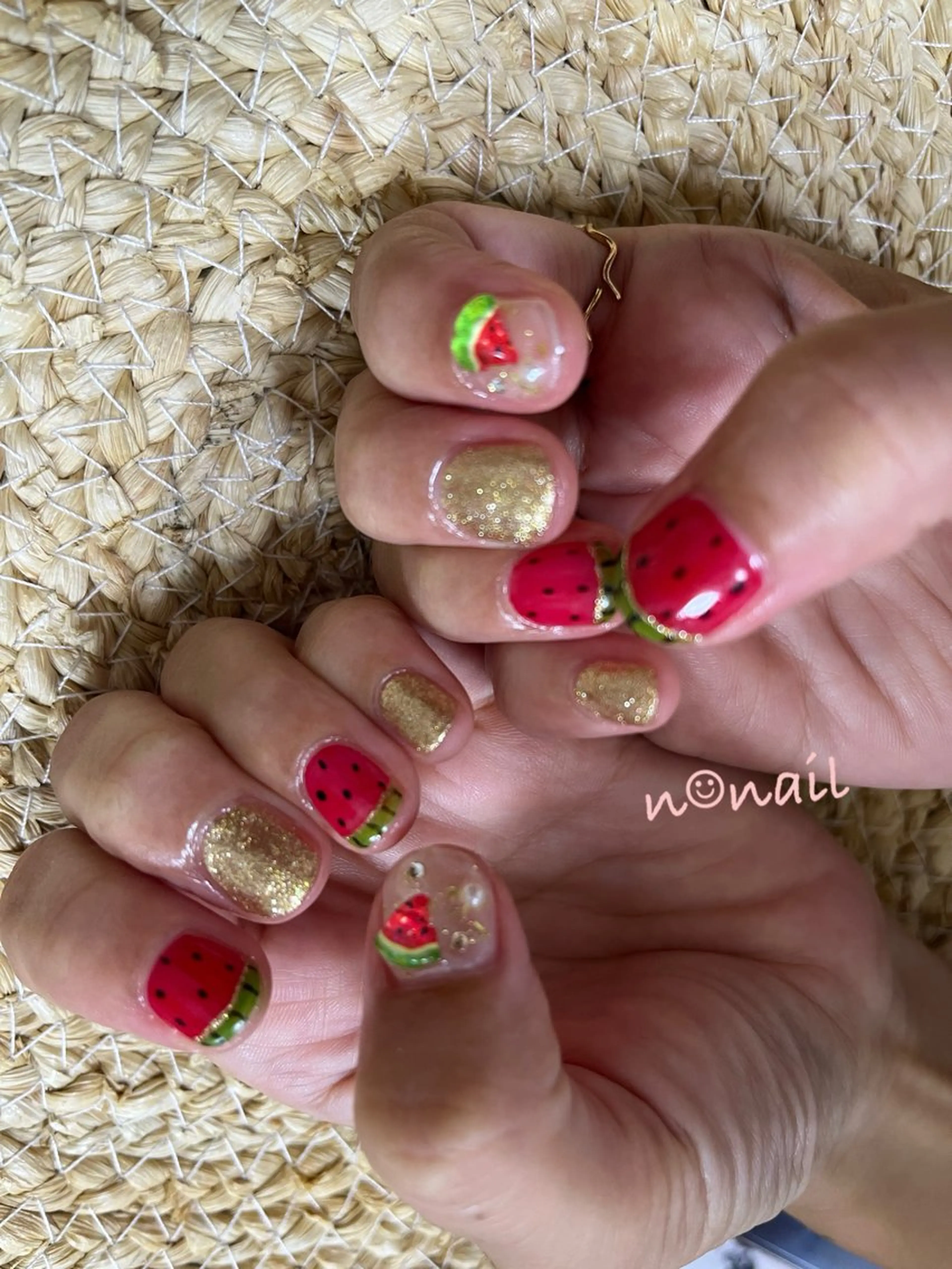 ハンドネイル持ち込みデザイン💅の写真