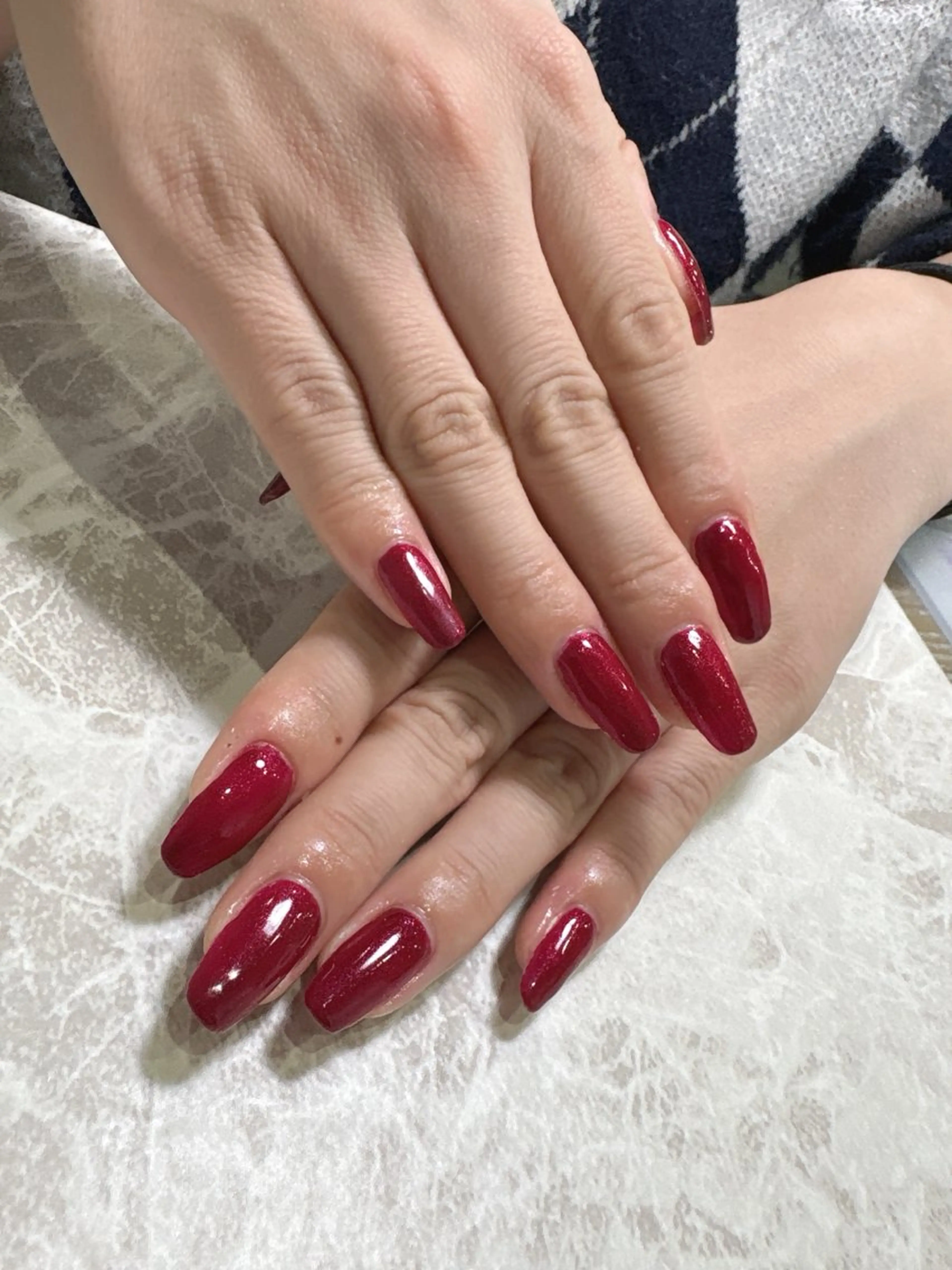 ネイル ワンカラーネイル ネイルサロンAntellijan大宮所属・野本 聖乃のネイルデザイン