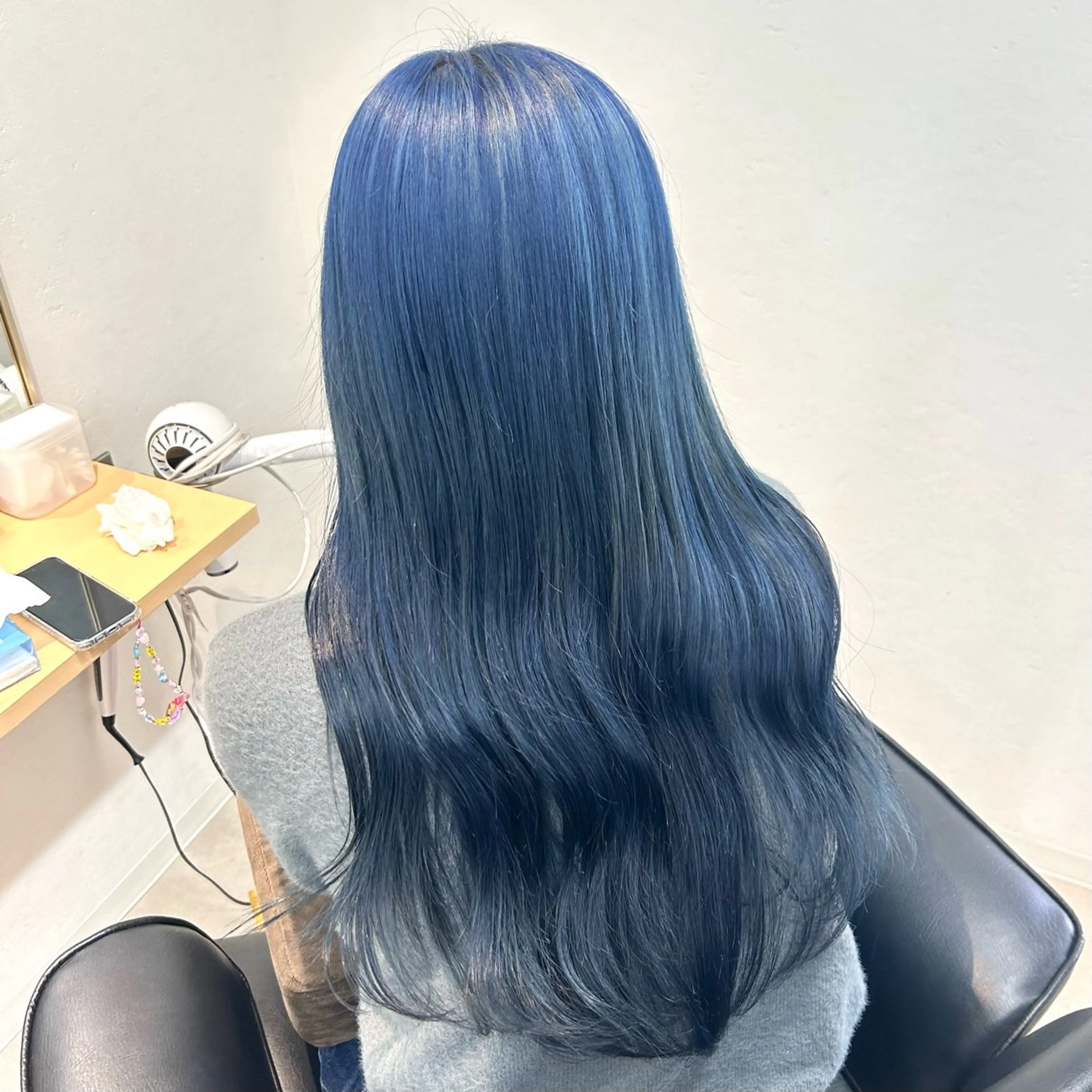 ロング カラー カット ヘアカラー トリートメント 韓国ボブ/レイヤー/ ハイトーン/まなみのヘアスタイル