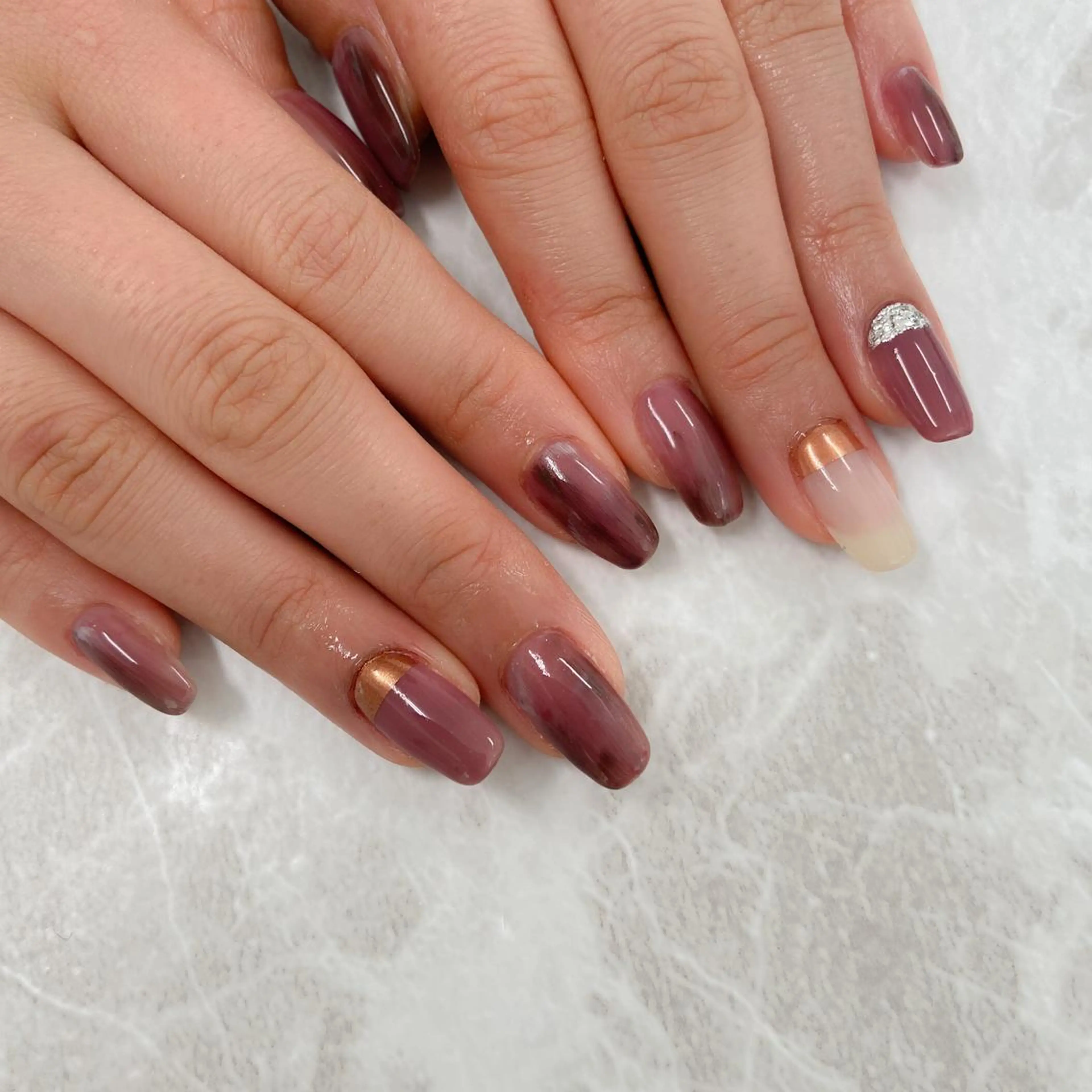 ネイル 黒沢 直子のネイルデザイン