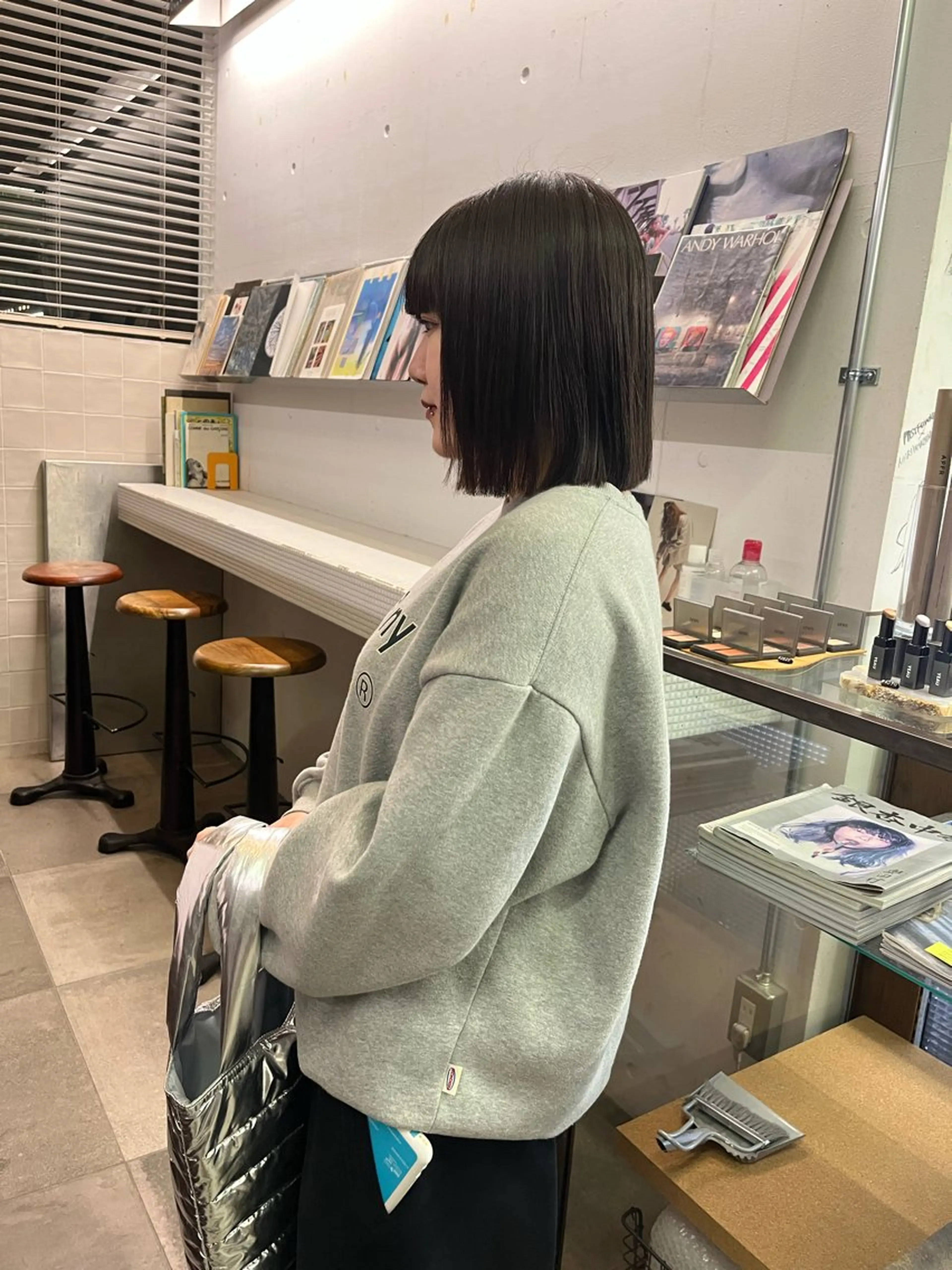 ショート パーマ カット 縮毛矯正 NOUN所属・eri kinjoのヘアスタイル