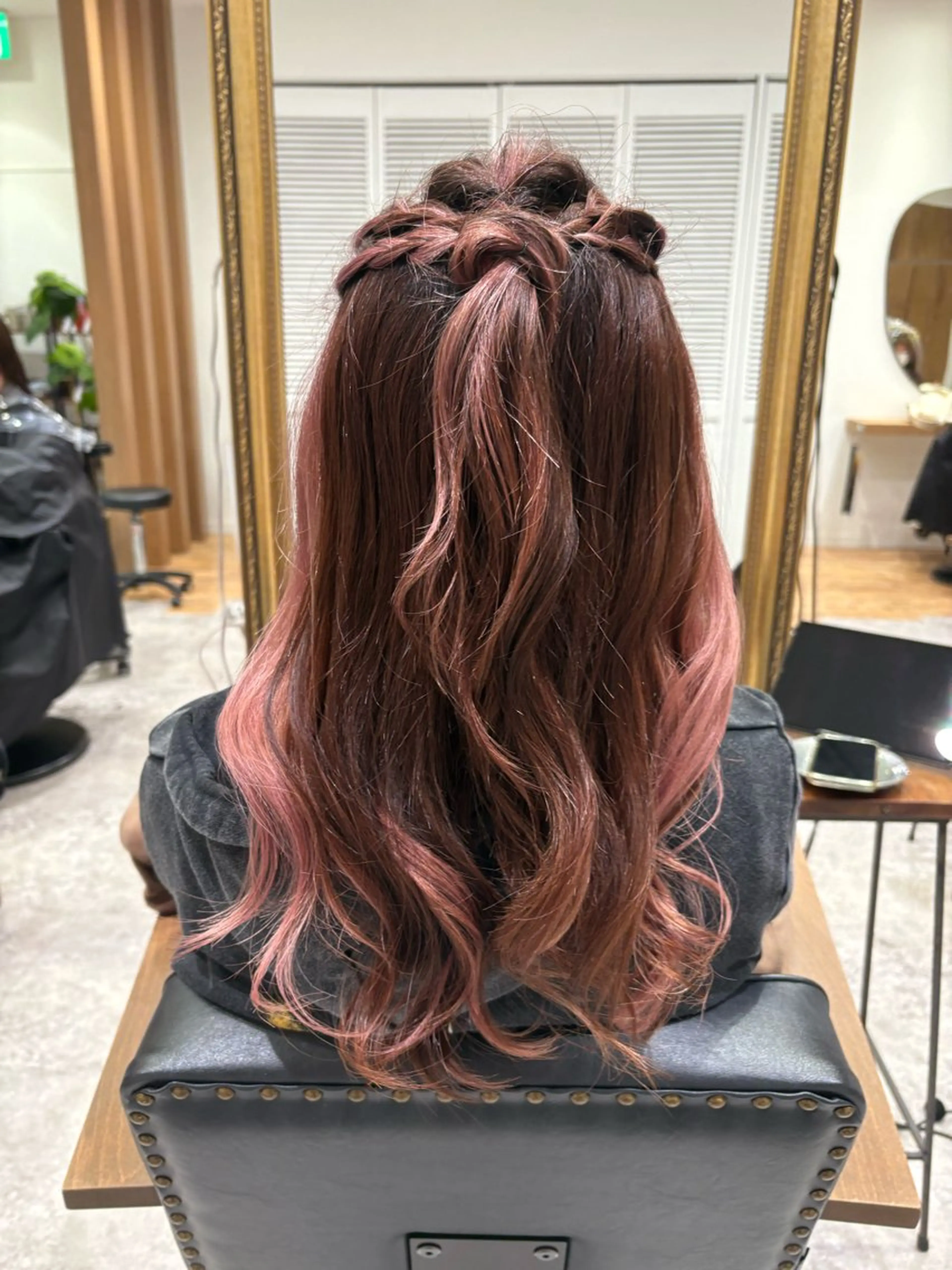 ヘアアレンジ ヘアセット 透明感カラー/ダブル カラー/MAI🎀のヘアスタイル