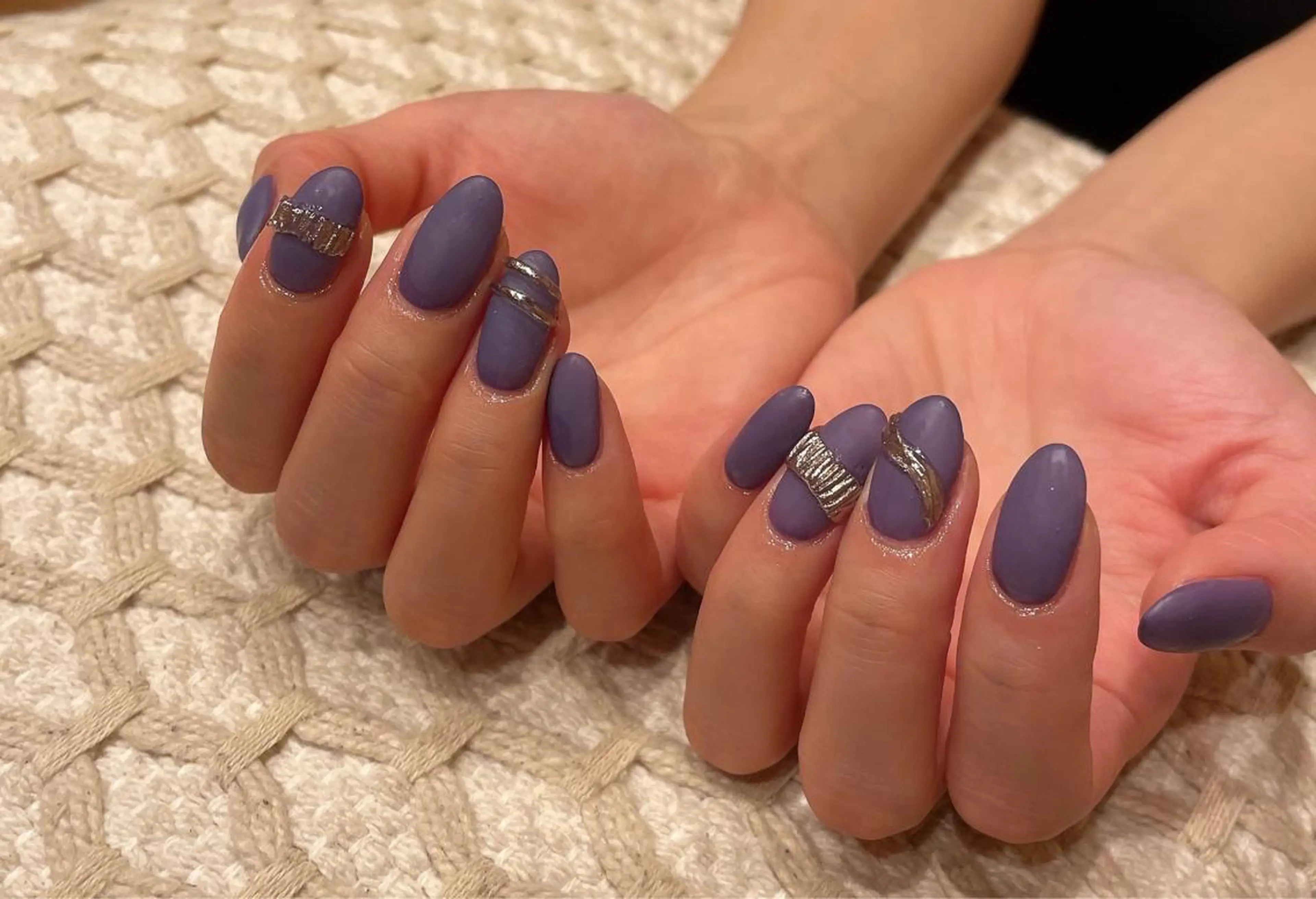 ネイル マットネイル ミラーネイル ワンカラーネイル ハンドネイル liberté所属・liberté🫧 新小岩のネイルデザイン