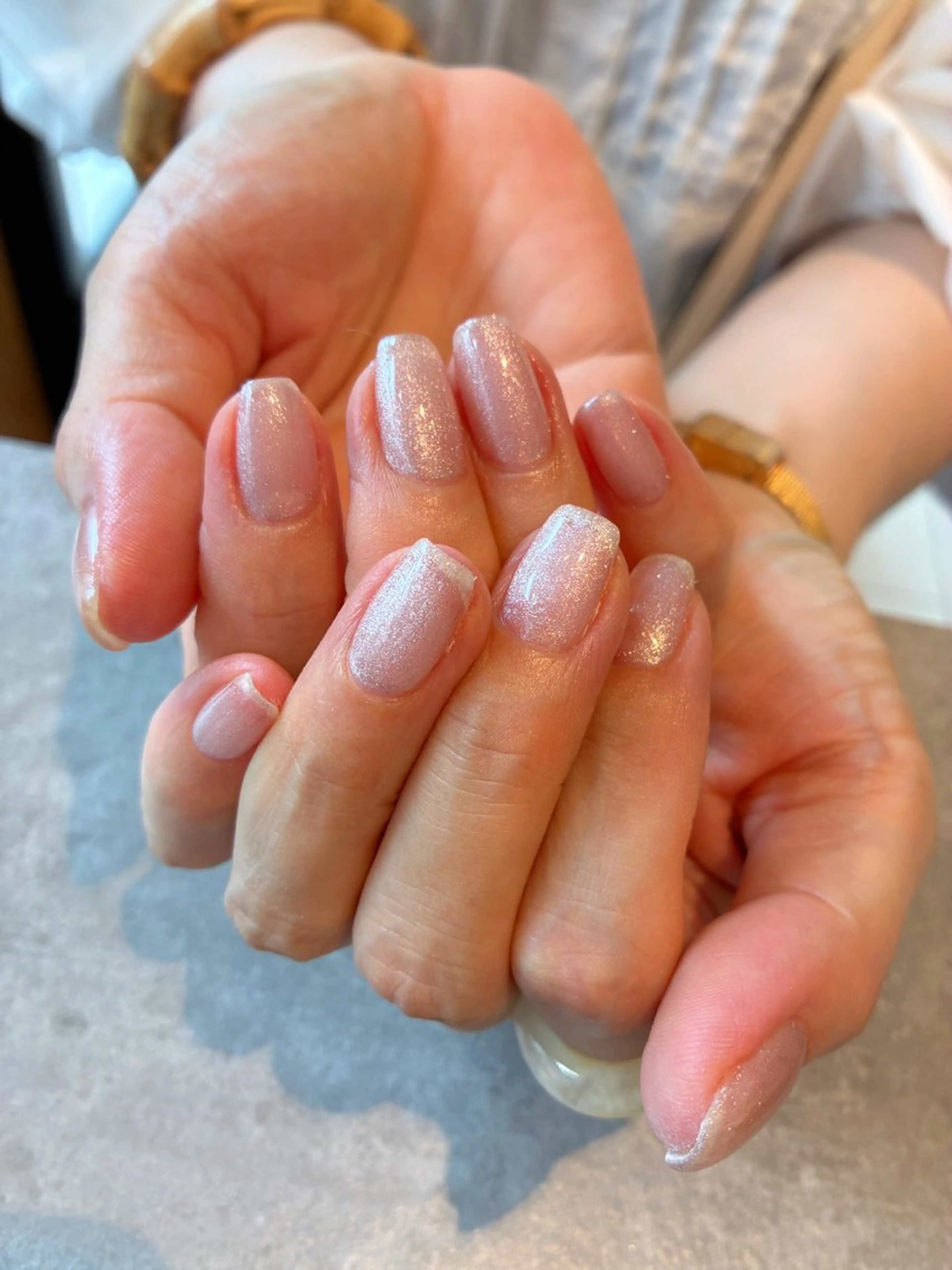 ネイル マグネットネイル マグネットワンカラー ワンカラーネイル Nest 岩崎のネイルデザイン