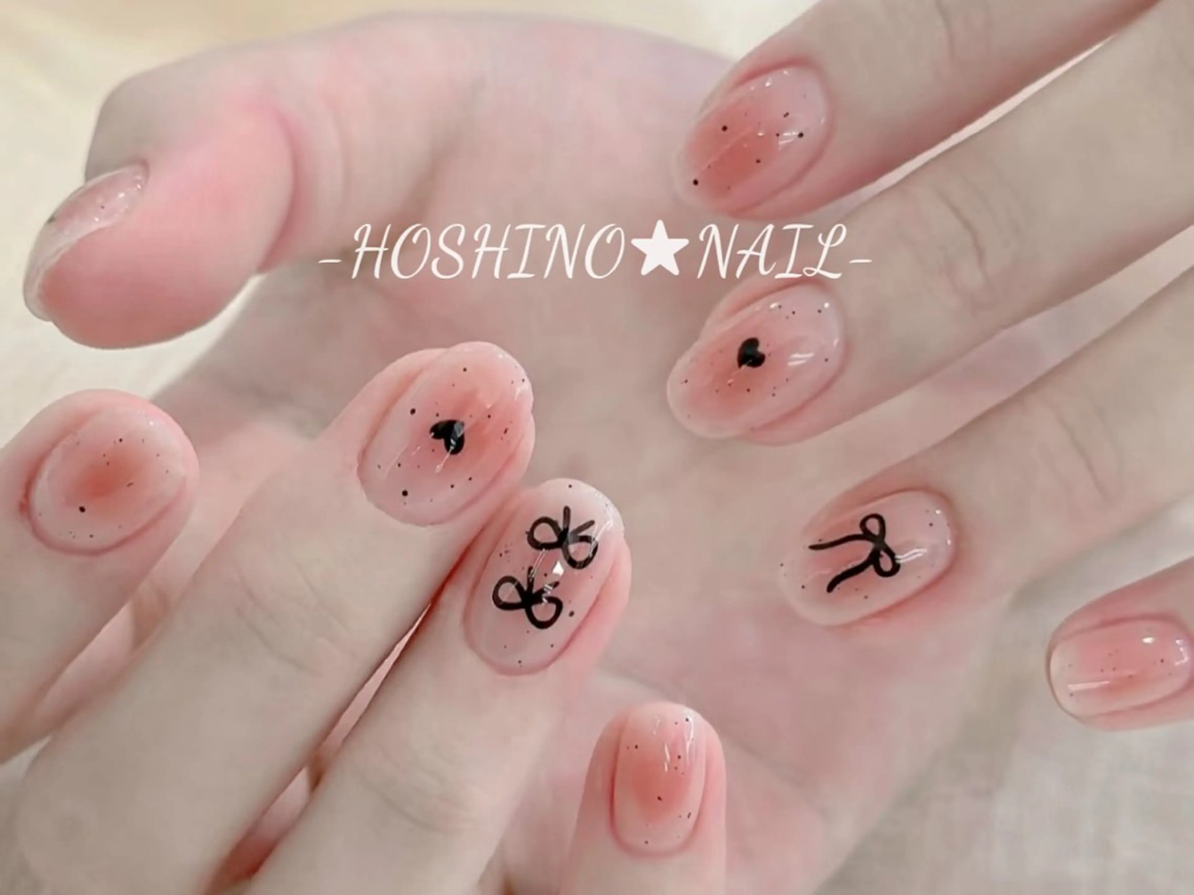 ネイル オーロラネイル チークネイル ドット フットネイル フレンチネイル ハンドネイル ★HOSHINO NAIL★新宿店のネイルデザイン