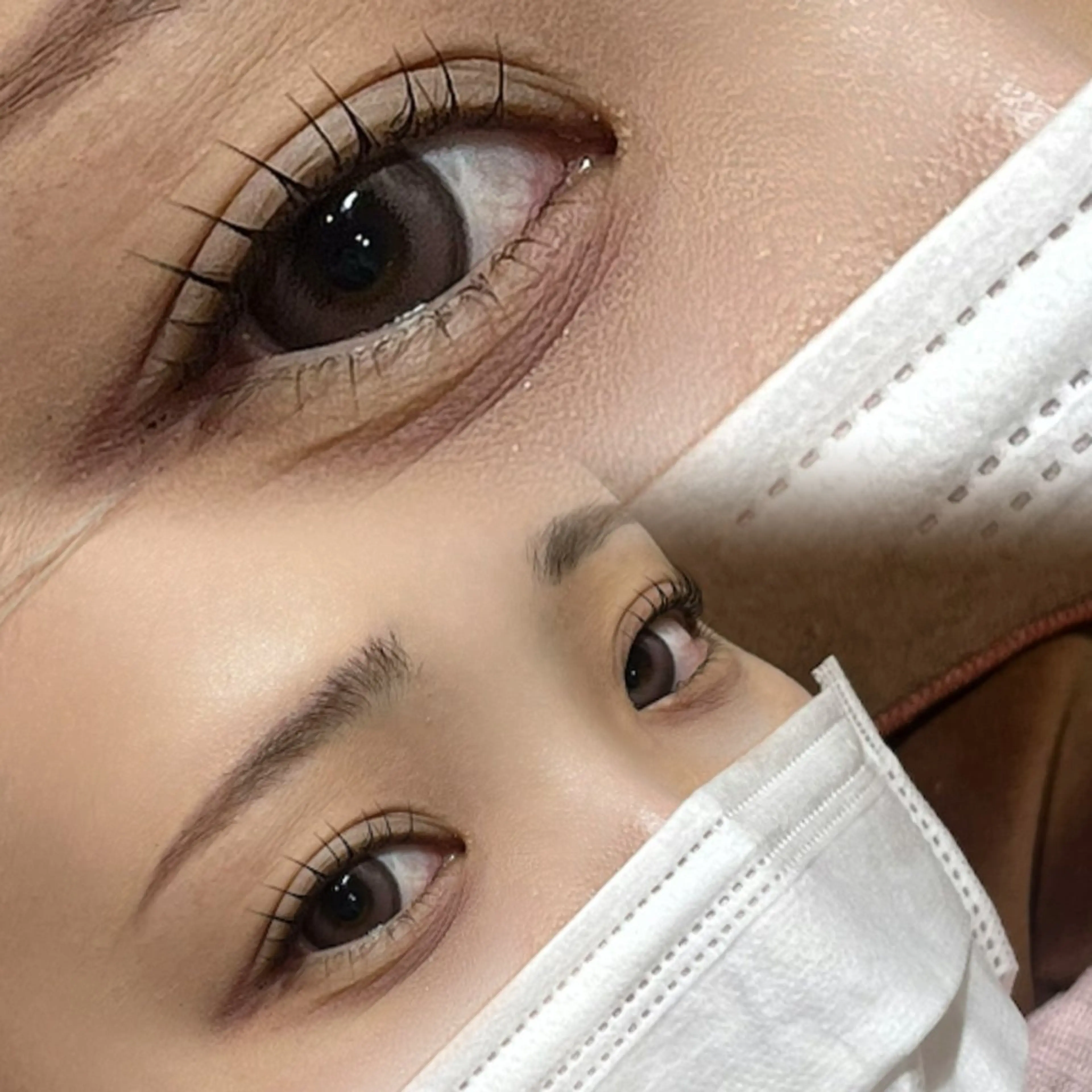 マツエク・マツパ パリジェンヌラッシュリフト Lily広島 kohanaのマツエク・マツパデザイン