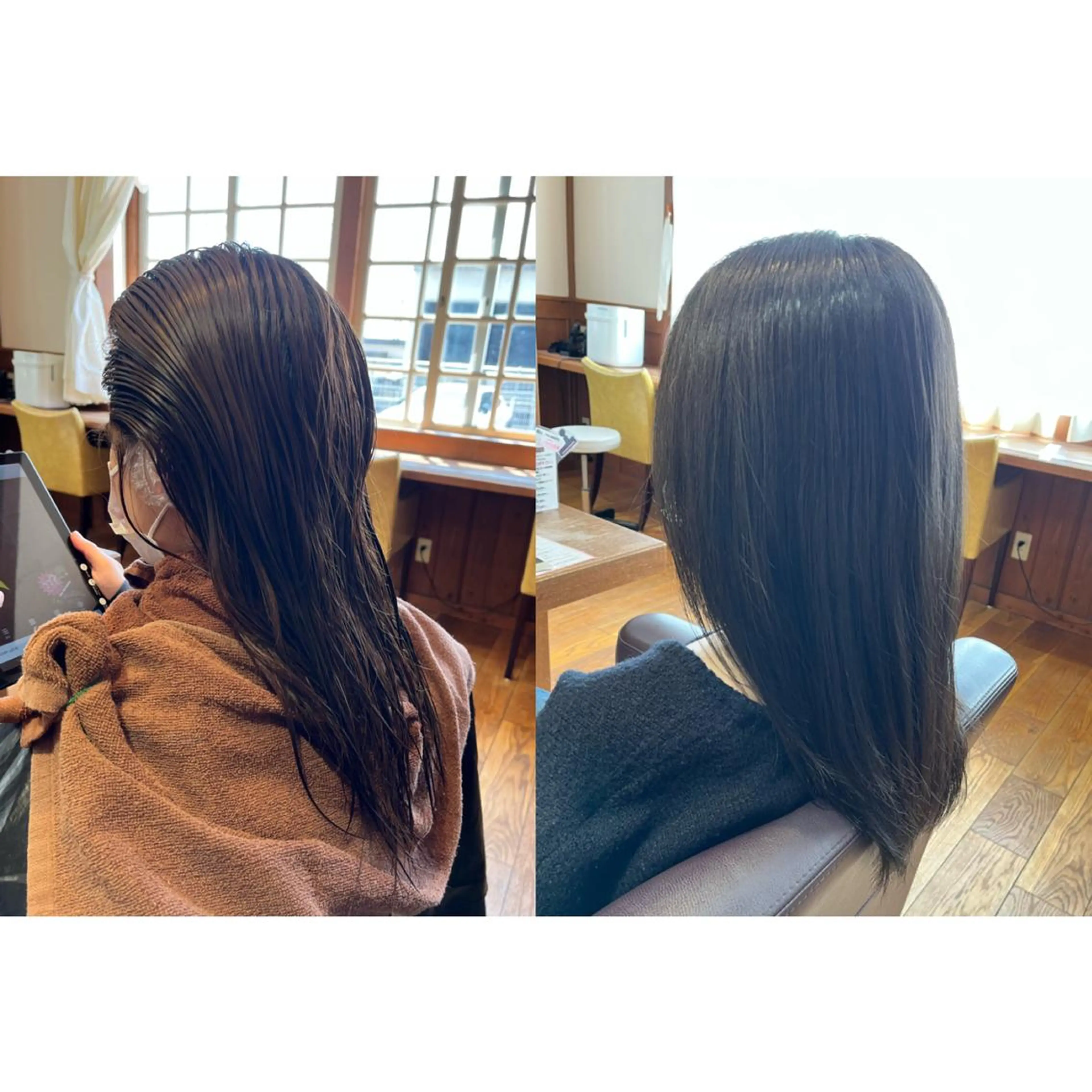 セミロング カラー ヘアアレンジ topstylist 野口　雅のヘアスタイル