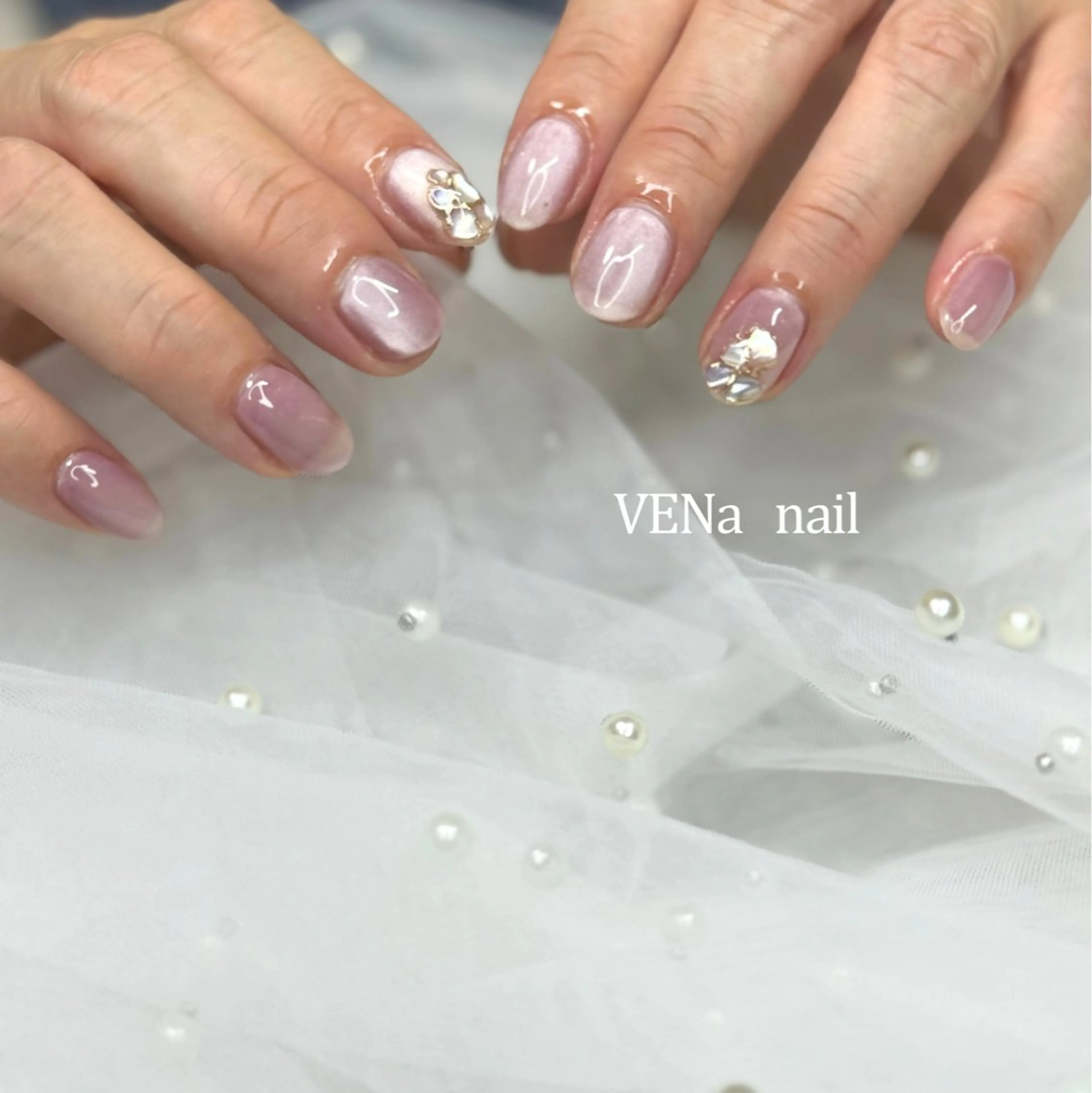 ネイル フットネイル ワンカラーネイル ハンドネイル VENa eye＆ nail salonのマツエク・マツパデザイン