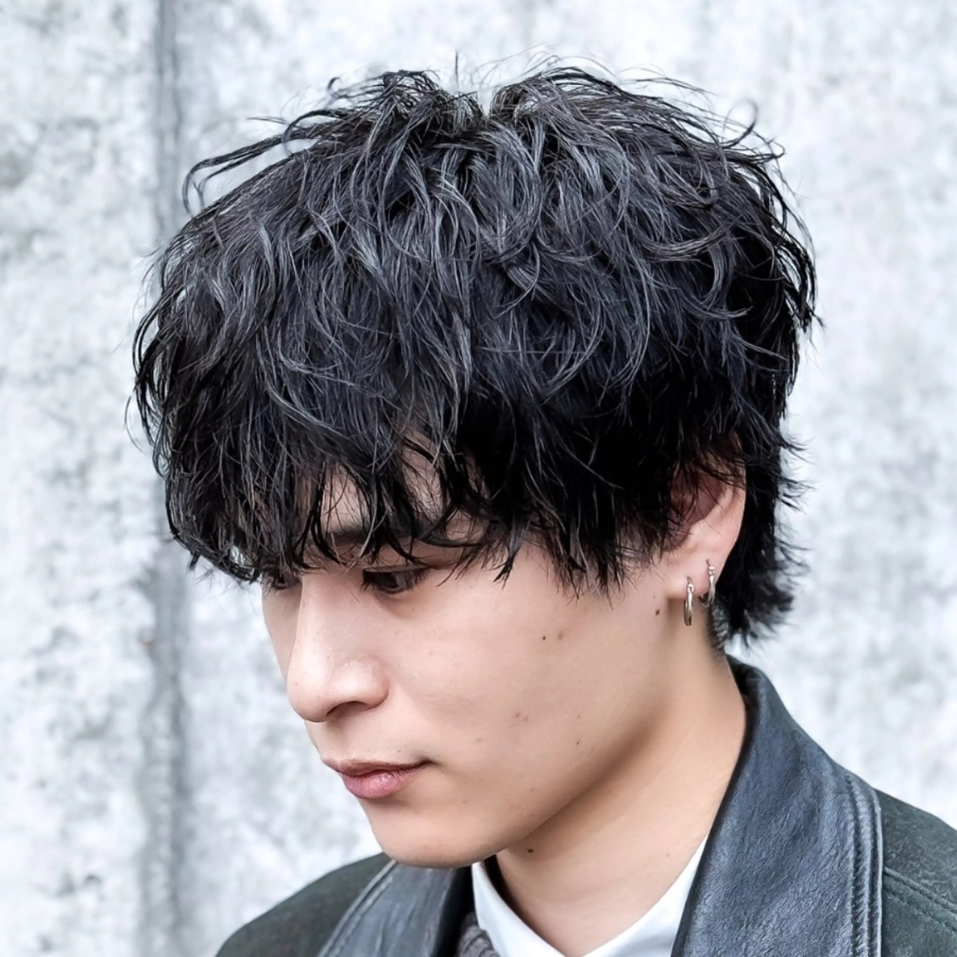 ショート パーマ メンズ SALOWIN名古屋Suite店所属・名古屋のメンズ特化 美容師/わたるのヘアスタイル