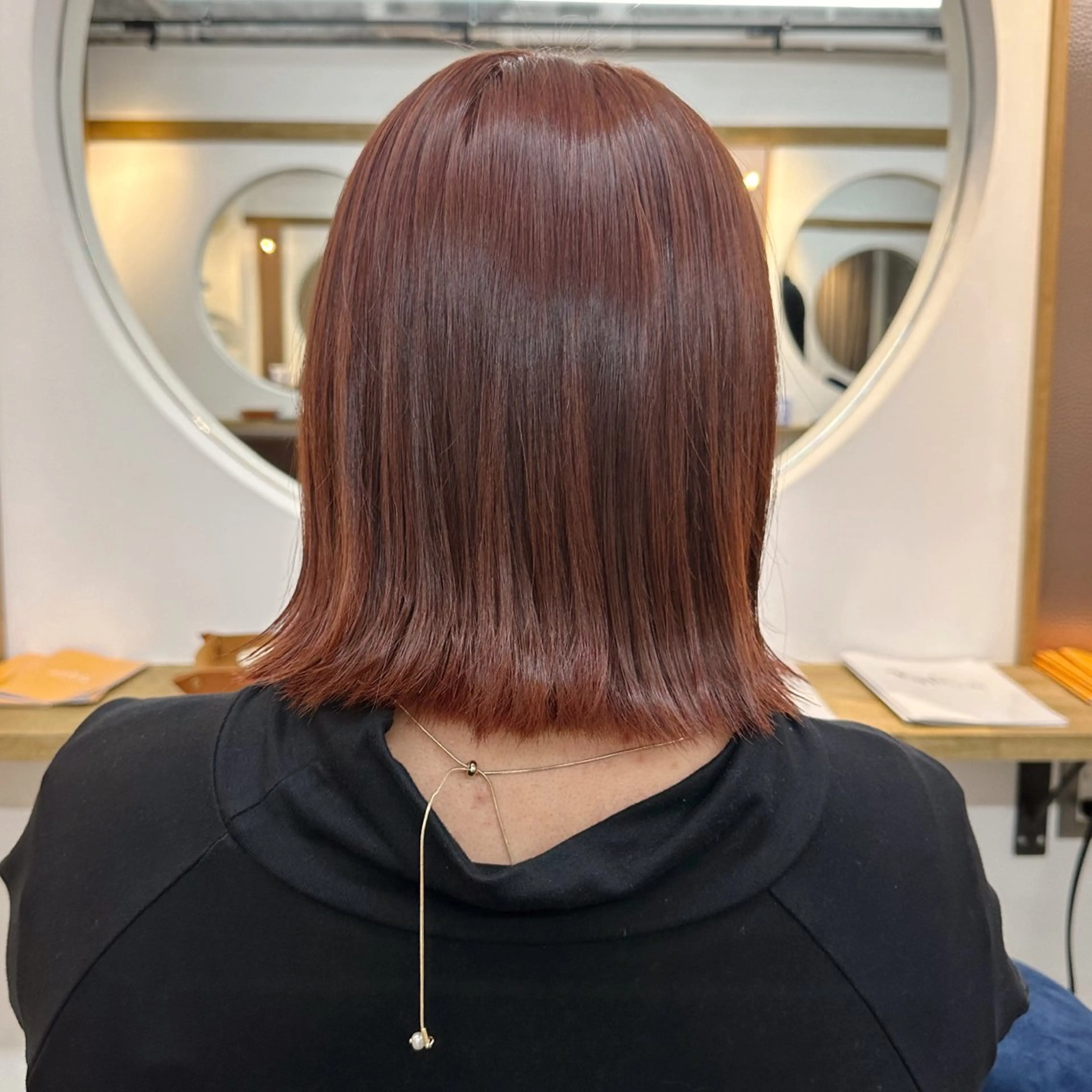 ミディアム カラー オレンジ 🫧FEAT. ／Rikka 🫧のヘアスタイル