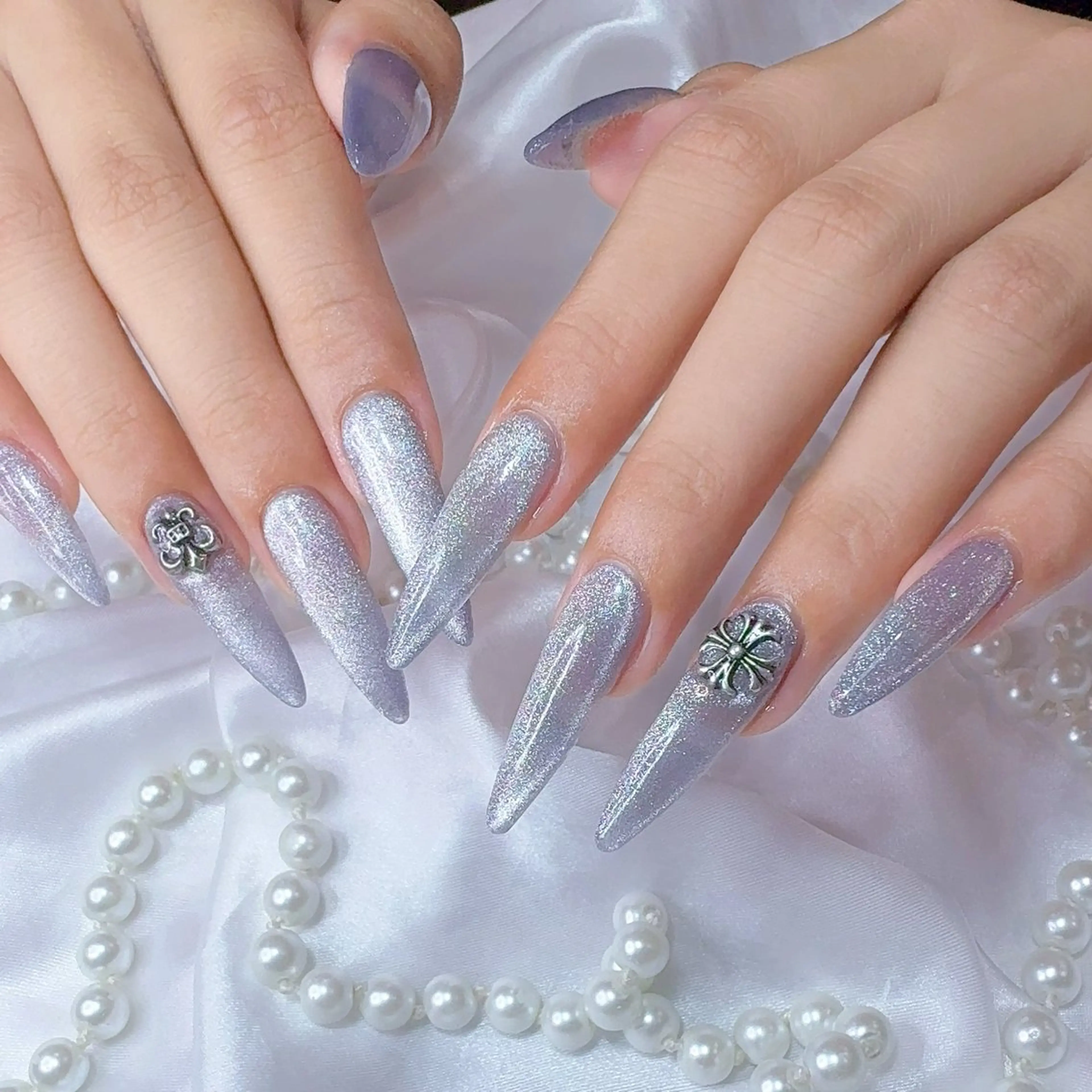 【HANDオフ無し】チップ長さだし10本+ マグネットワンカラーの写真