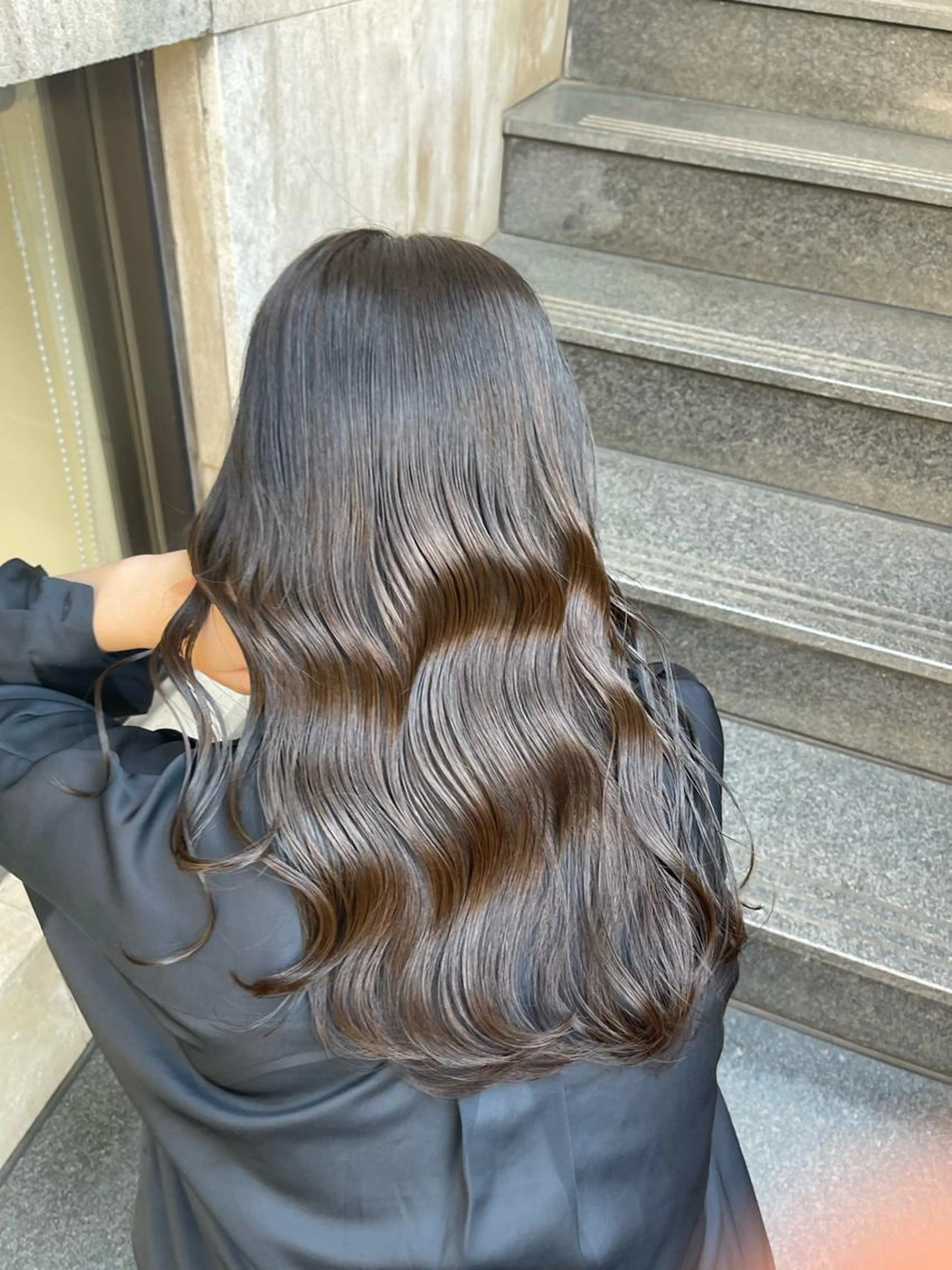 【カット】+【ケアカラー】+【極潤9STEPトリートメント】の写真