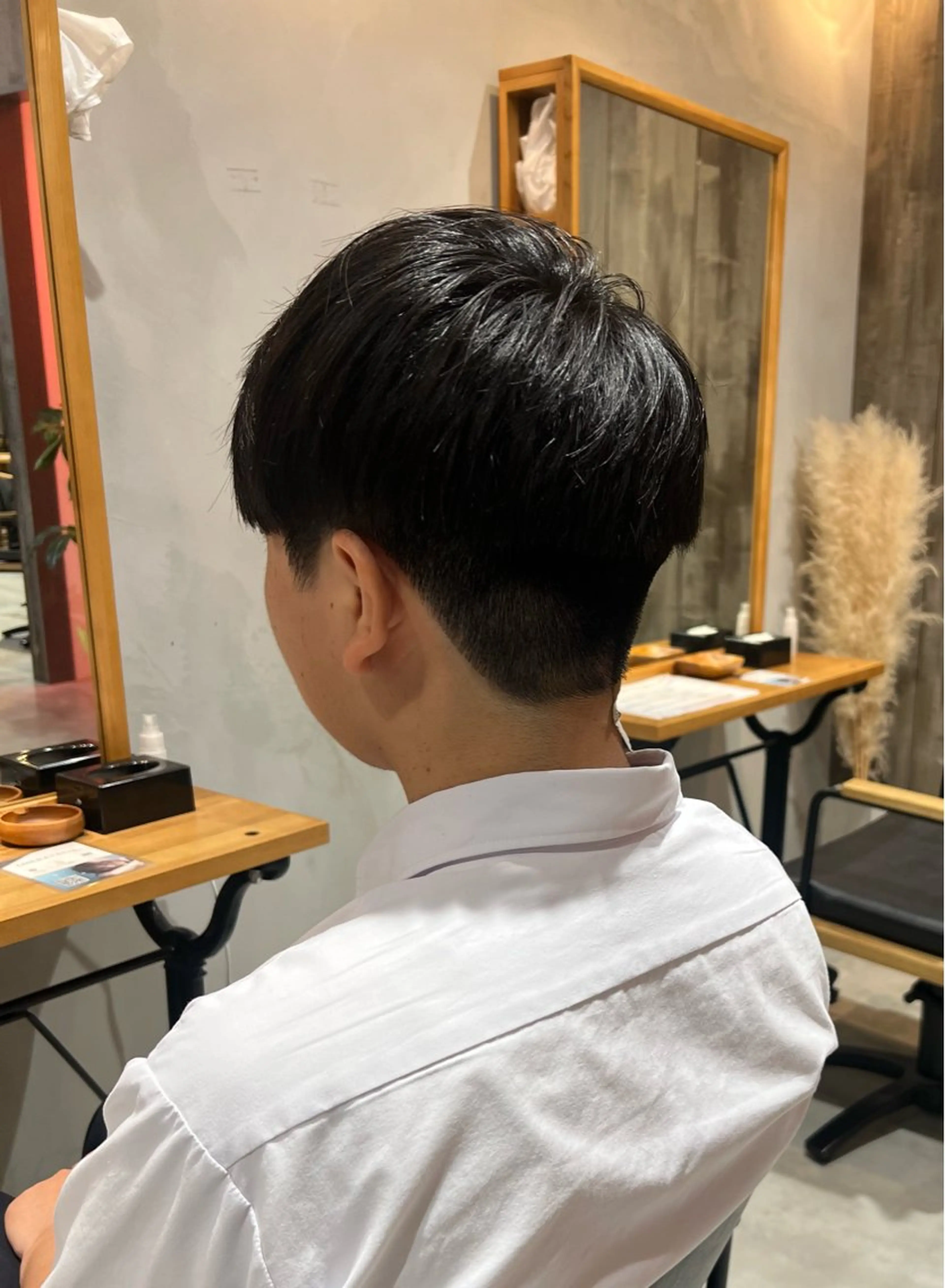 メンズ マッシュ 刈り上げ 🎀Lolonois 池田店🎀佐藤百奈美のヘアスタイル