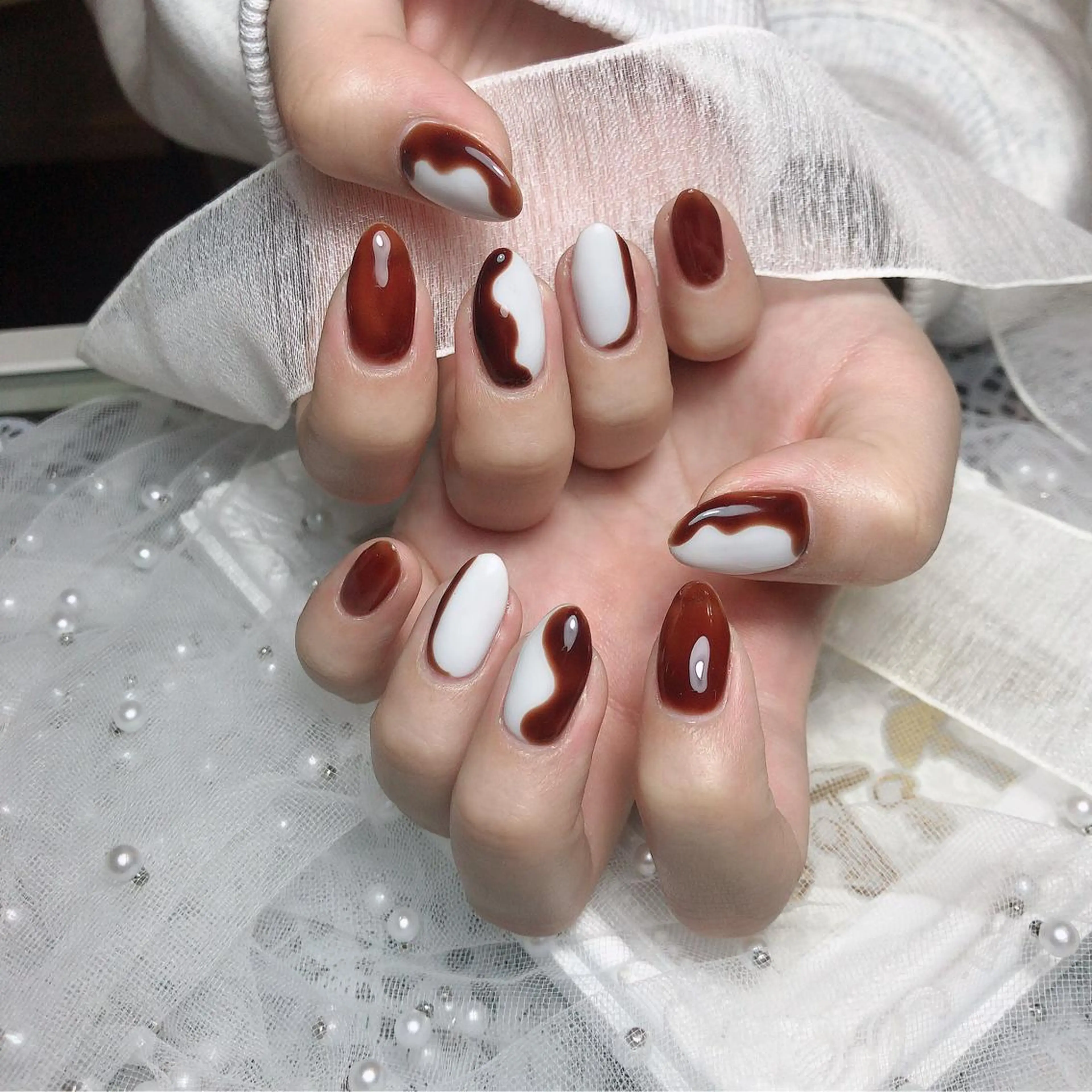 ネイル ハンドネイル ハンドケア Eveネイル チップスカルプ専門店のネイルデザイン