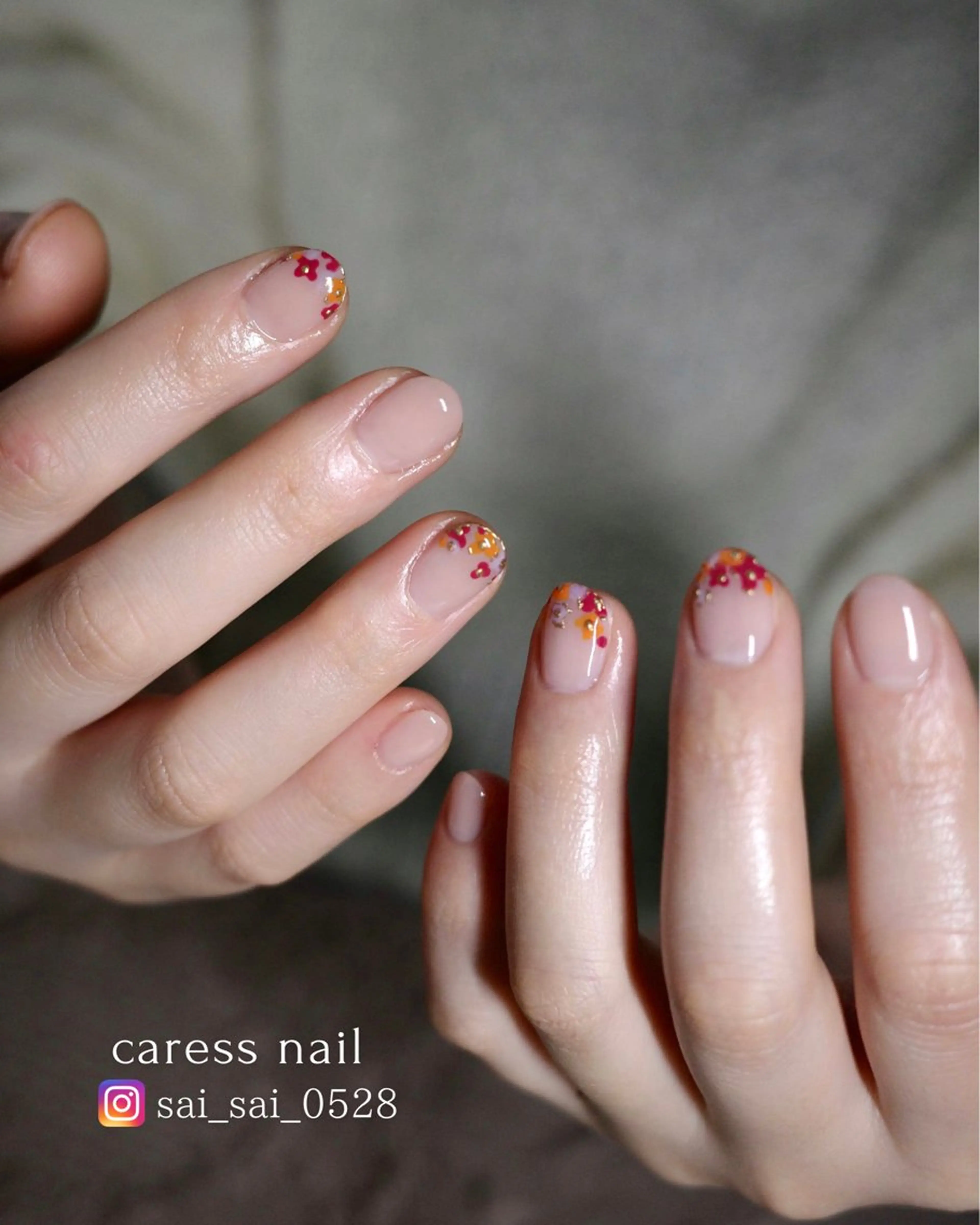 ネイル caress  nail カレスネイル　代々木上原所属・カレスネイル さいのネイルデザイン