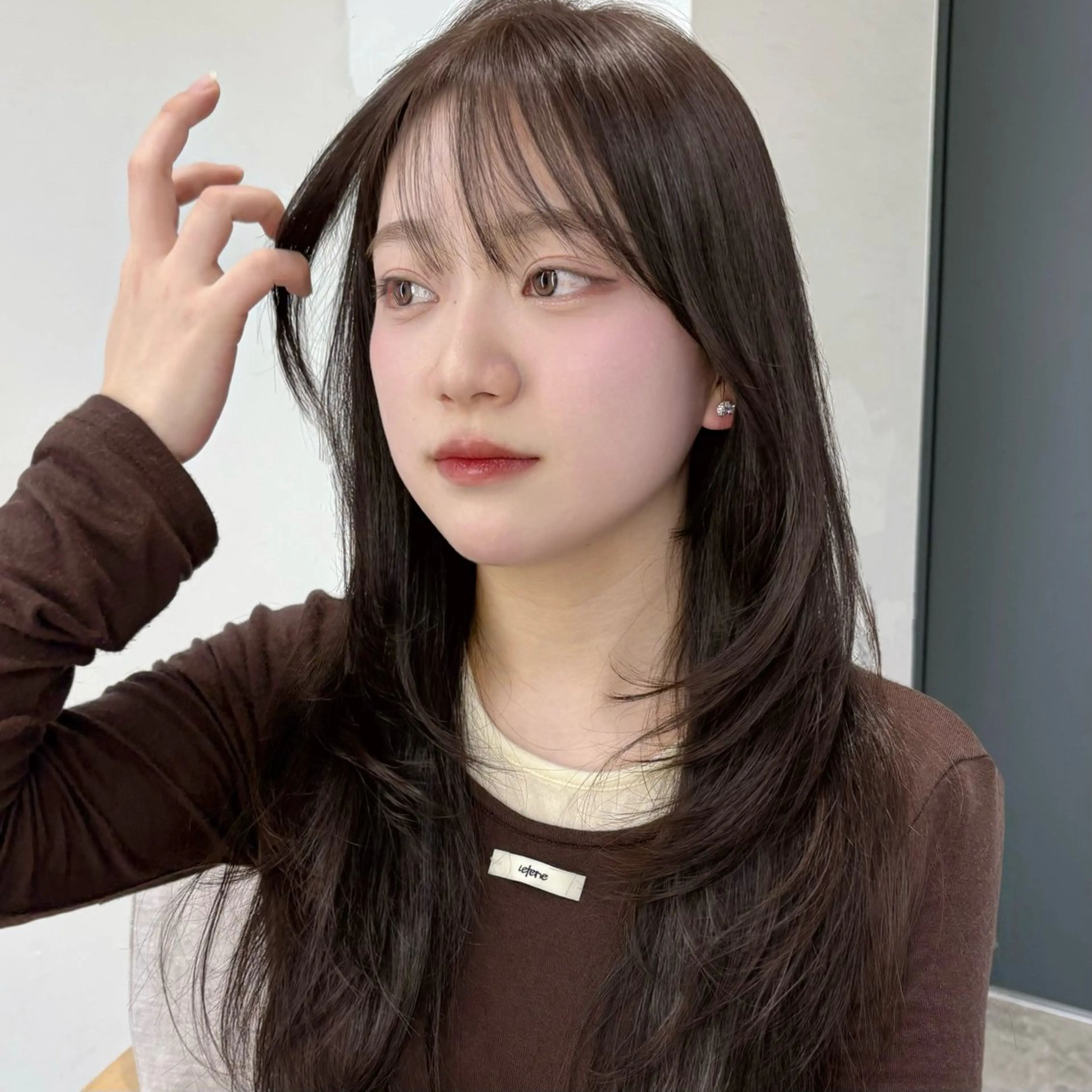 ロング 似合わせ前髪／ 小顔カット🎀そうのヘアスタイル