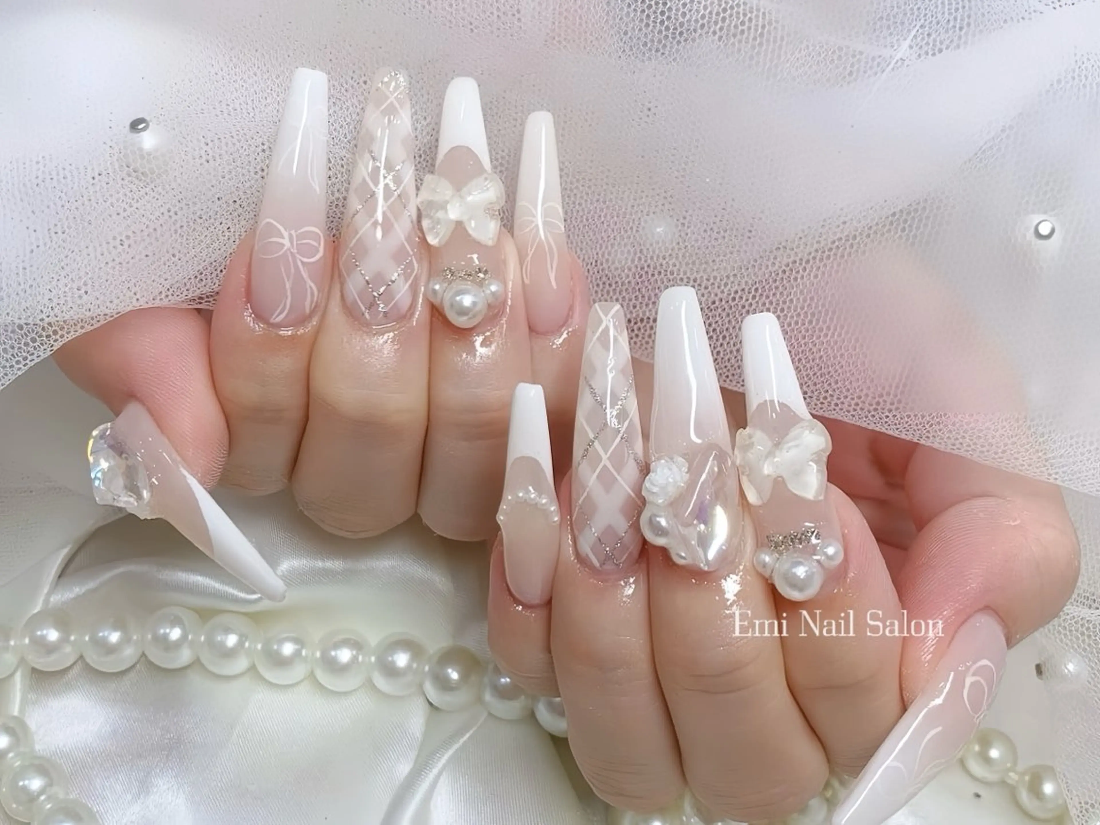 ネイル アートネイル ジェルネイル ネイルチップ Rin Nail 新大久保店のネイルデザイン