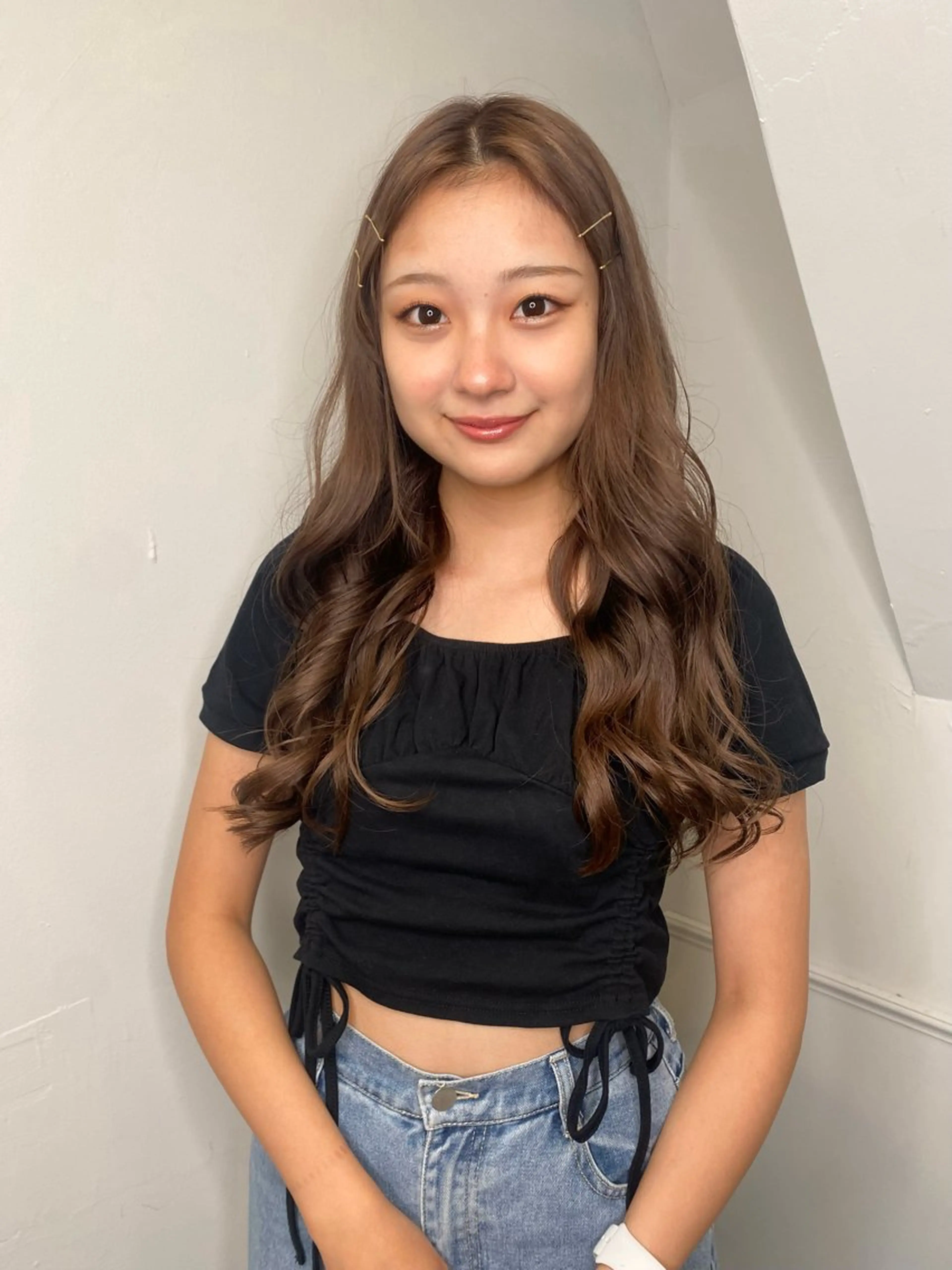 ロング カラー land所属・透明感カラー/レイヤ ー🌙Honokaのヘアスタイル