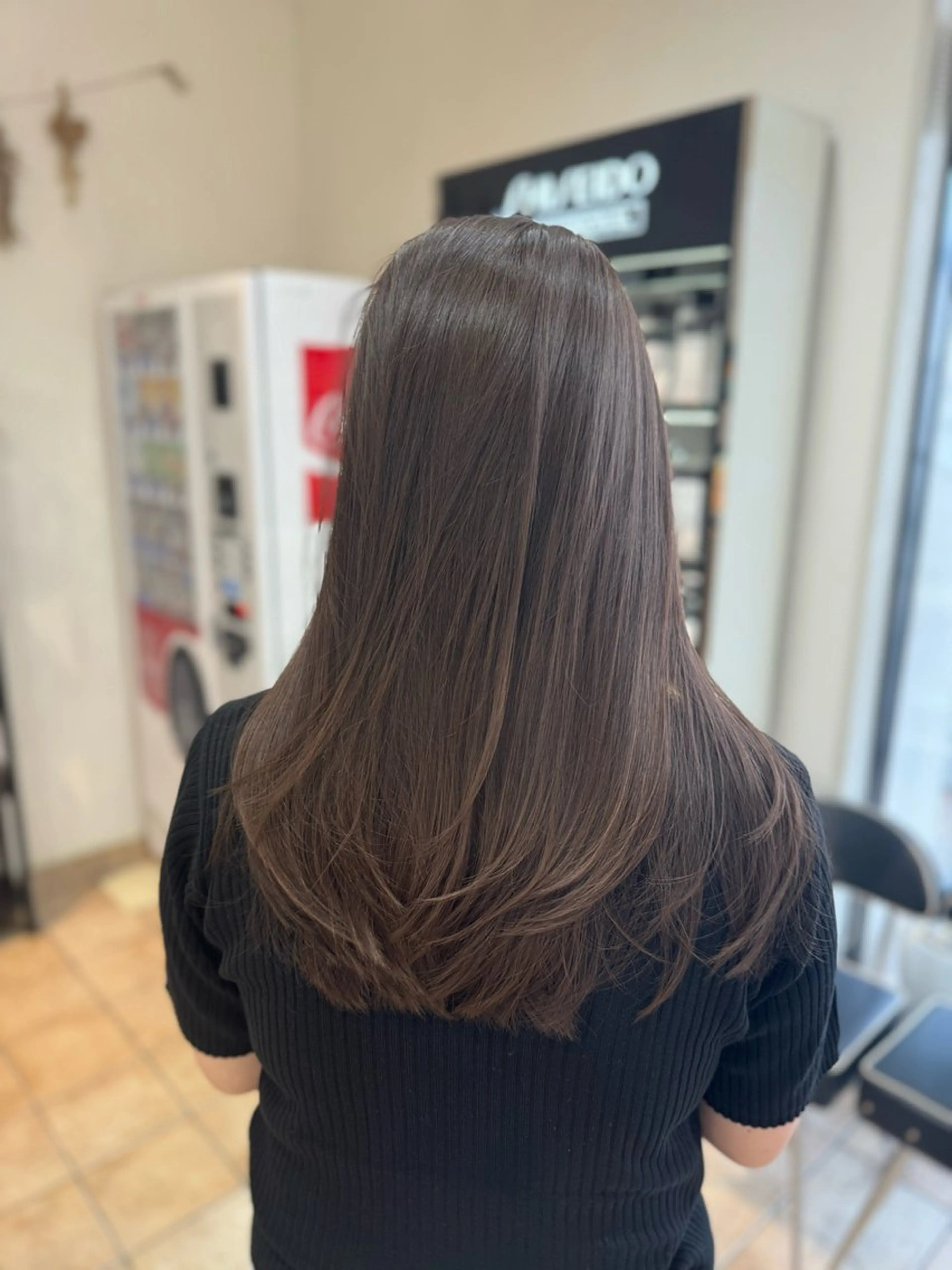 ロング カット ヘアカラー トリートメント 🇰🇷韓国風顔周り NANAMI🇰🇷のヘアスタイル