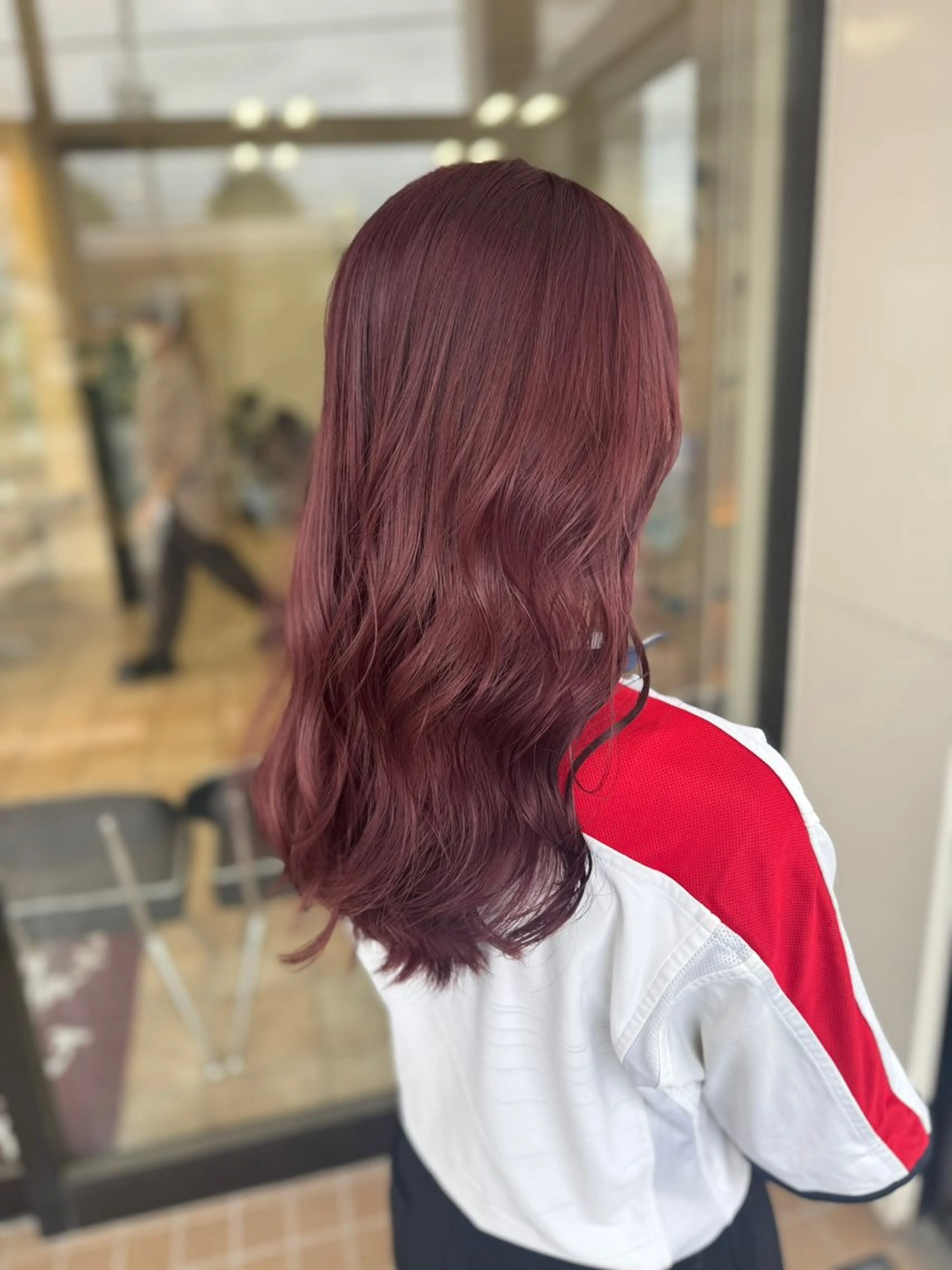 ロング ヘアカラー トリートメント 🇰🇷韓国風顔周り NANAMI🇰🇷のヘアスタイル