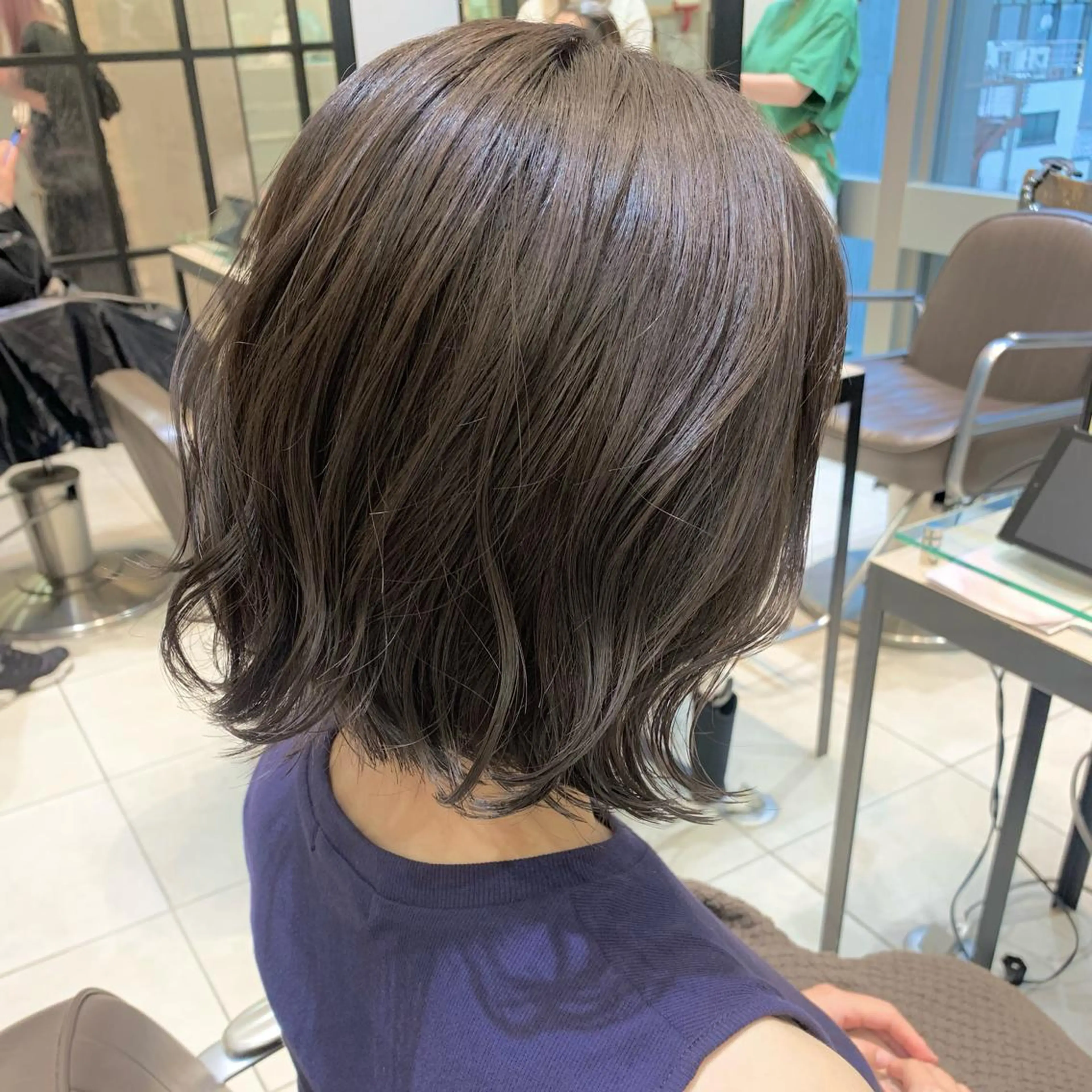 ショート カット ヘアカラー トリートメント SALOWIN 銀座一丁目店所属・髪質改善/縮毛矯正 🎀小林 唯 🎀のヘアスタイル