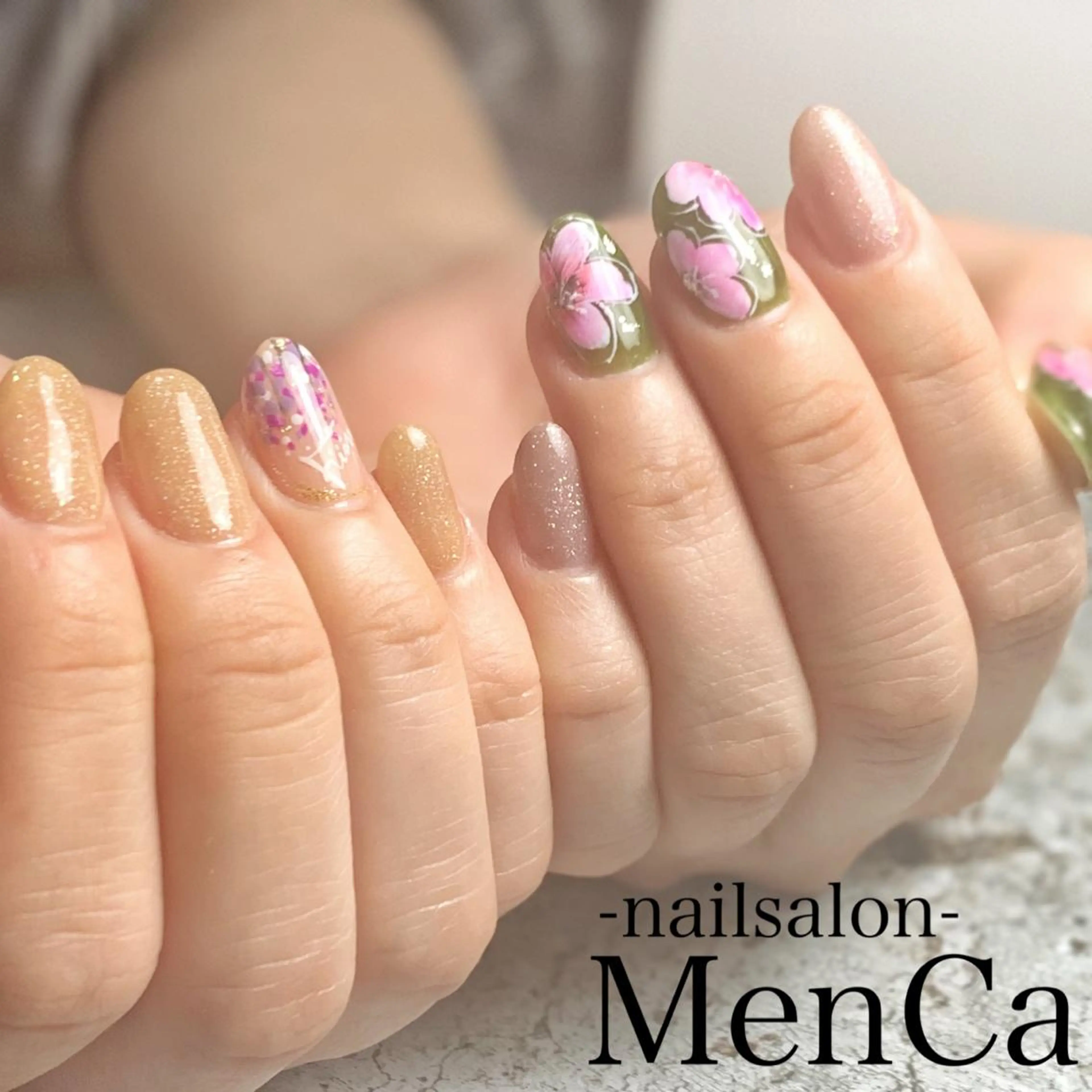 ネイル ハンドネイル 江崎 景子のネイルデザイン