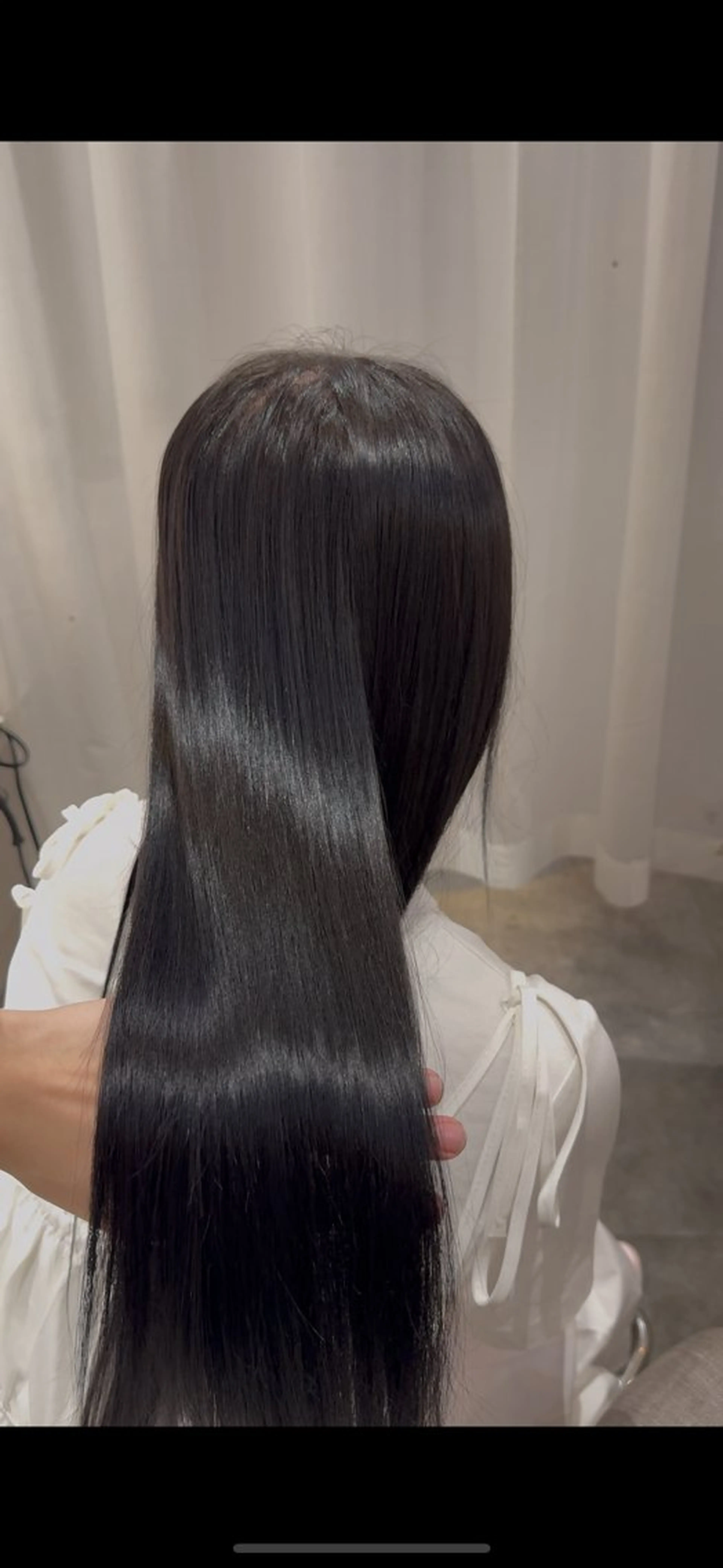 ロング カラー ヘアカラー トリートメント 【透明感カラー🫧】 【梅田】ハルのヘアスタイル