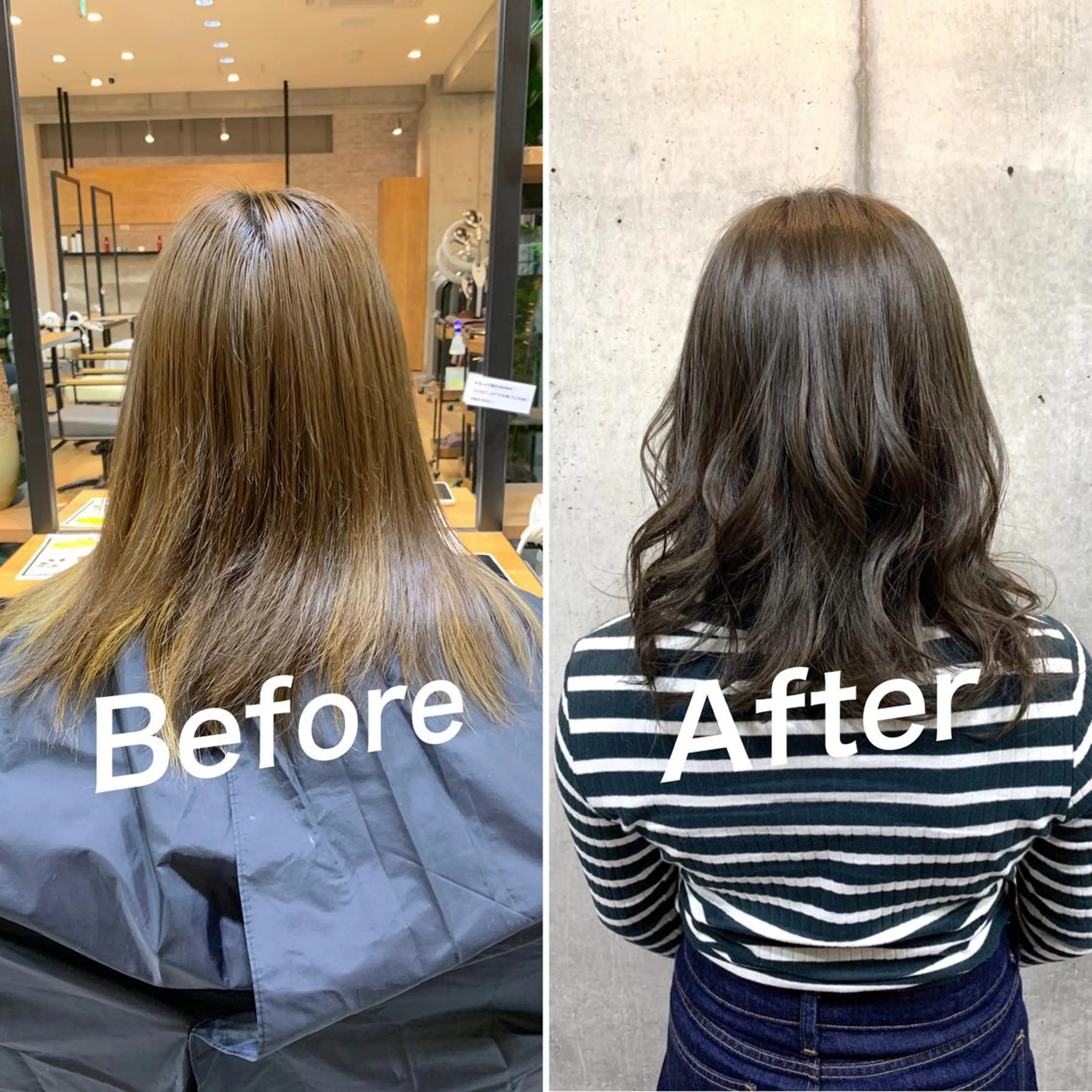 カラー カット トリートメント 佐瀬竜矢PRIMAL /portのヘアスタイル