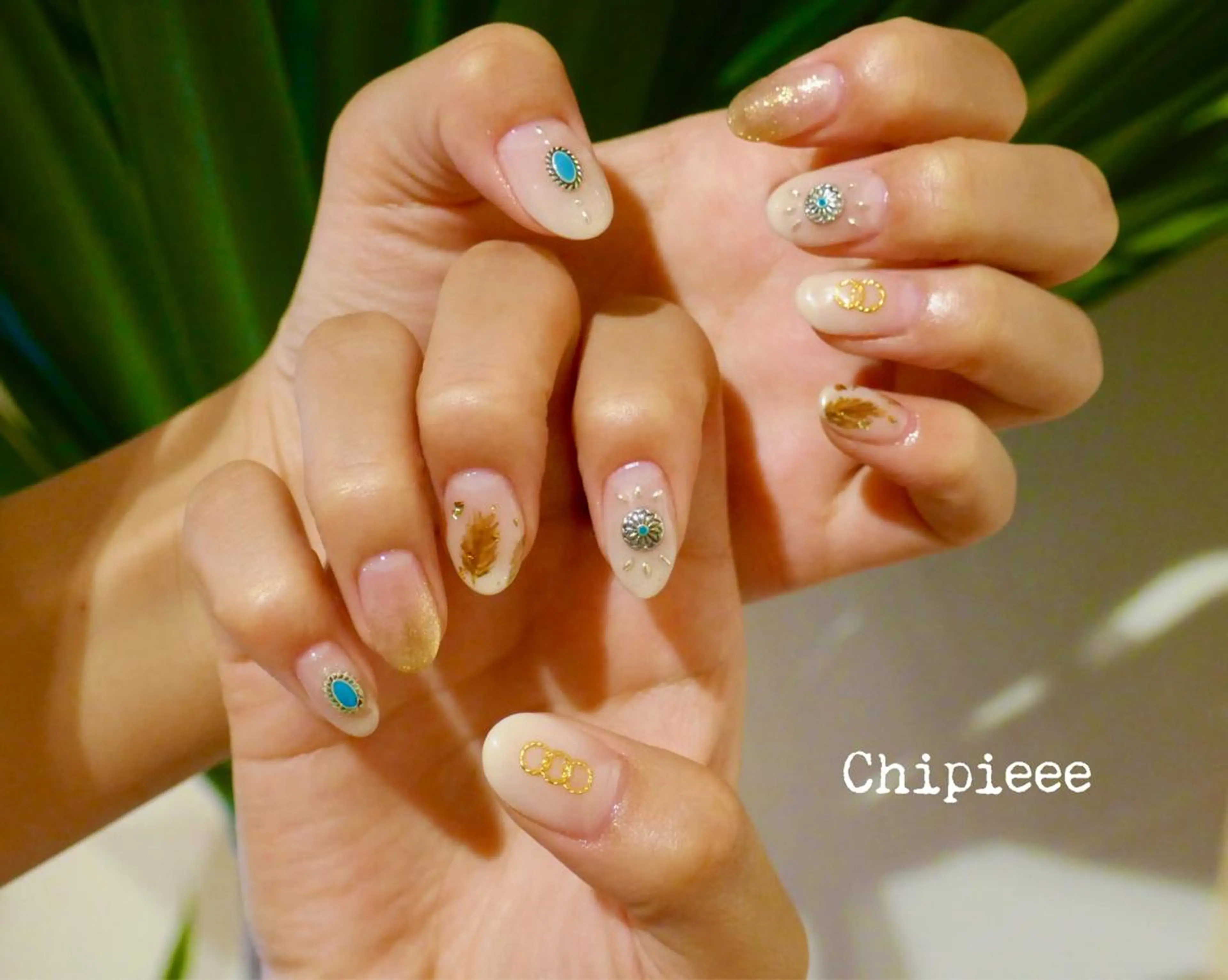 ネイル ハンドネイル revia所属・ERI Nailistのネイルデザイン