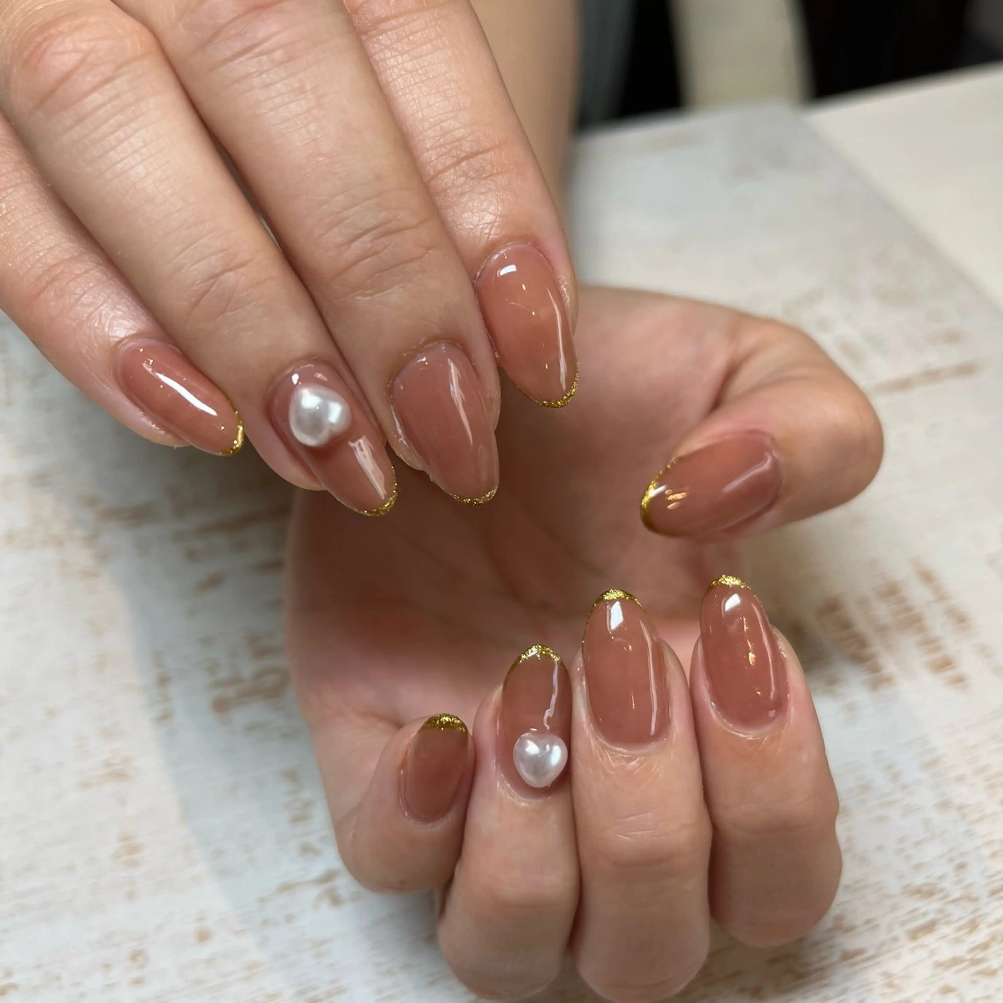 ネイル フレンチネイル マタハライズネイル所属・マタハライズネイル 常連様が多いサロンのネイルデザイン