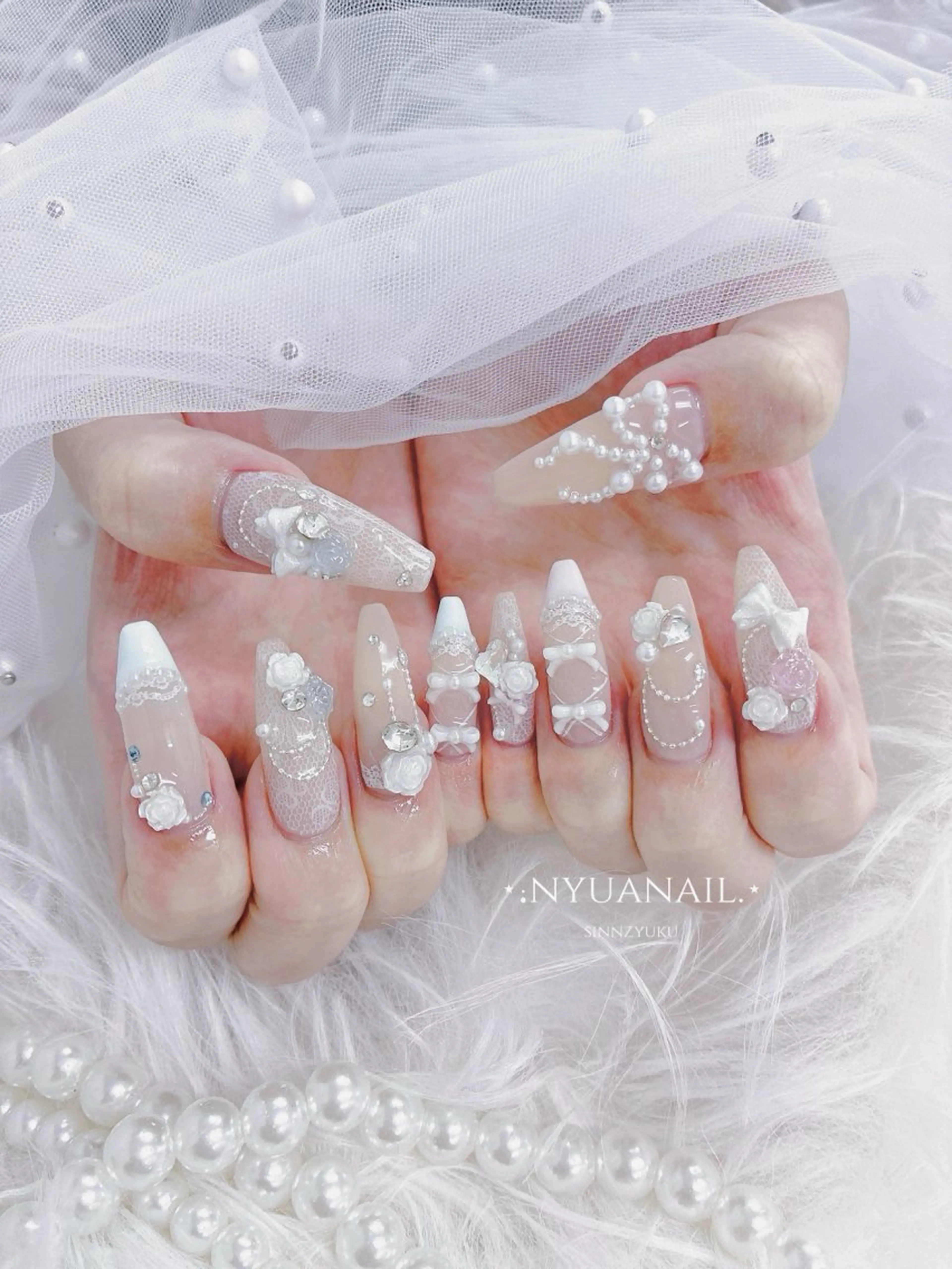 ネイル nyuanail所属・ay anaのネイルデザイン