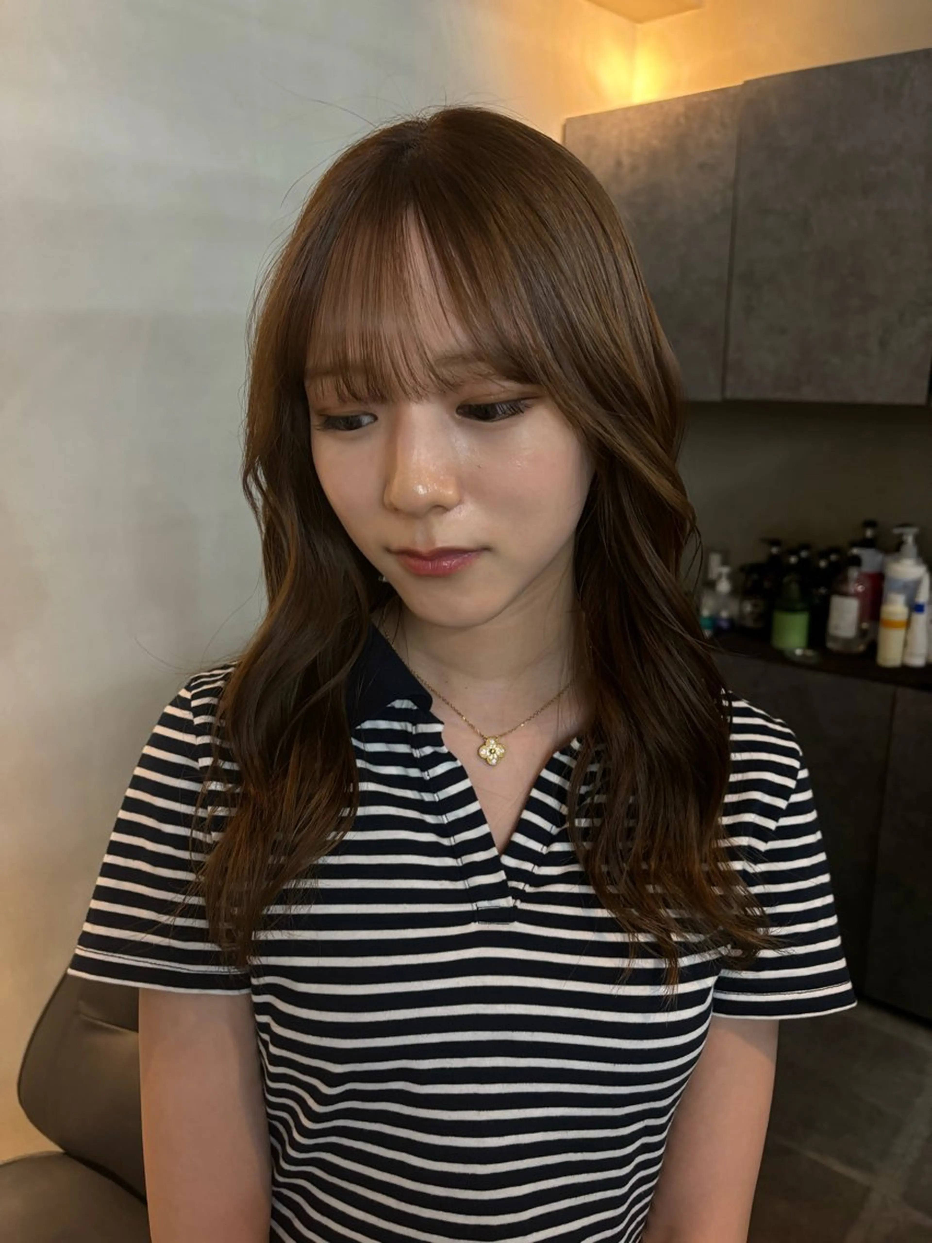 ショート カラー MISAKI🪐 縮毛矯正のヘアスタイル