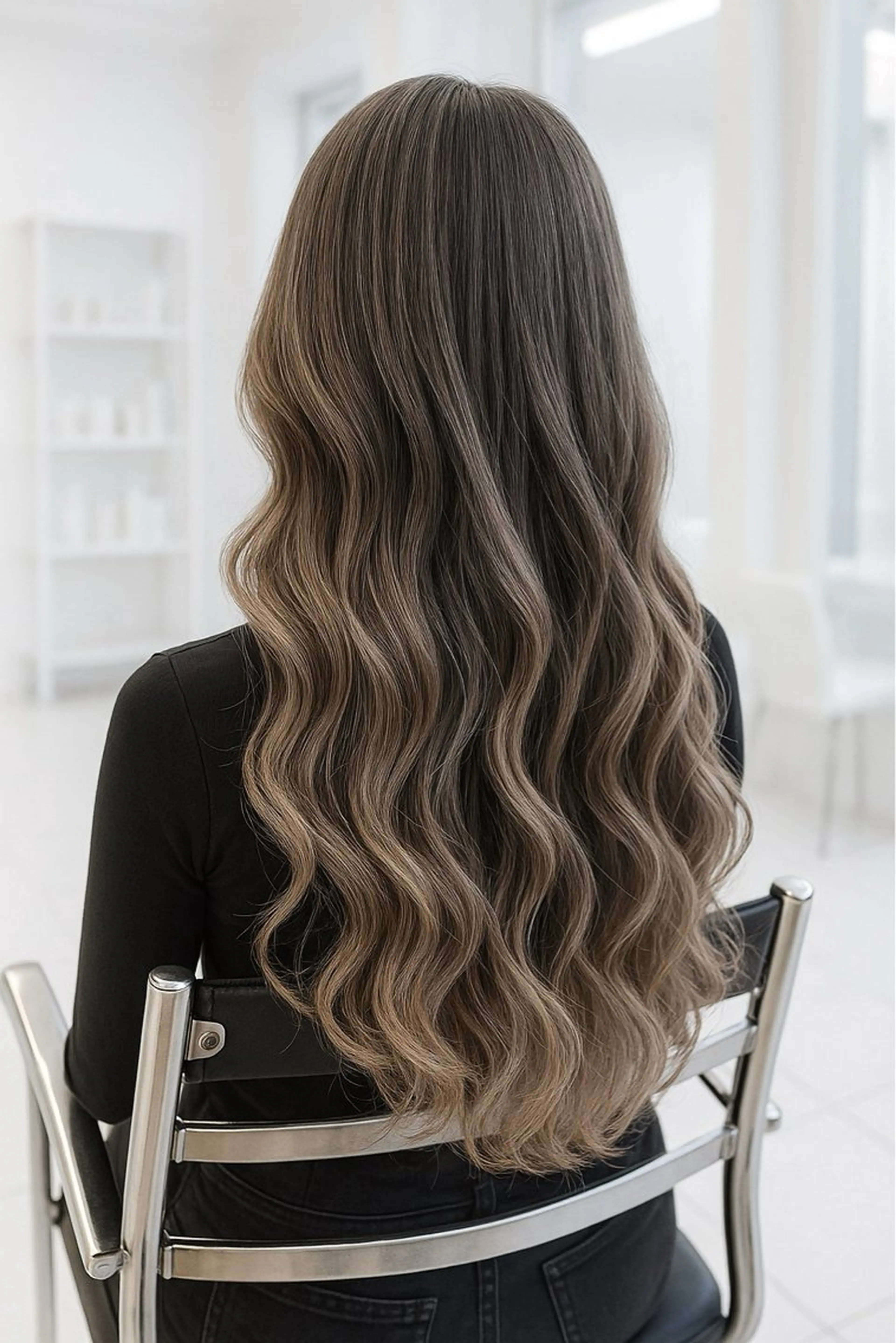 ミディアム CIEL所属・バレイヤージュ⭐️ 栄/舩木裕矢のヘアスタイル