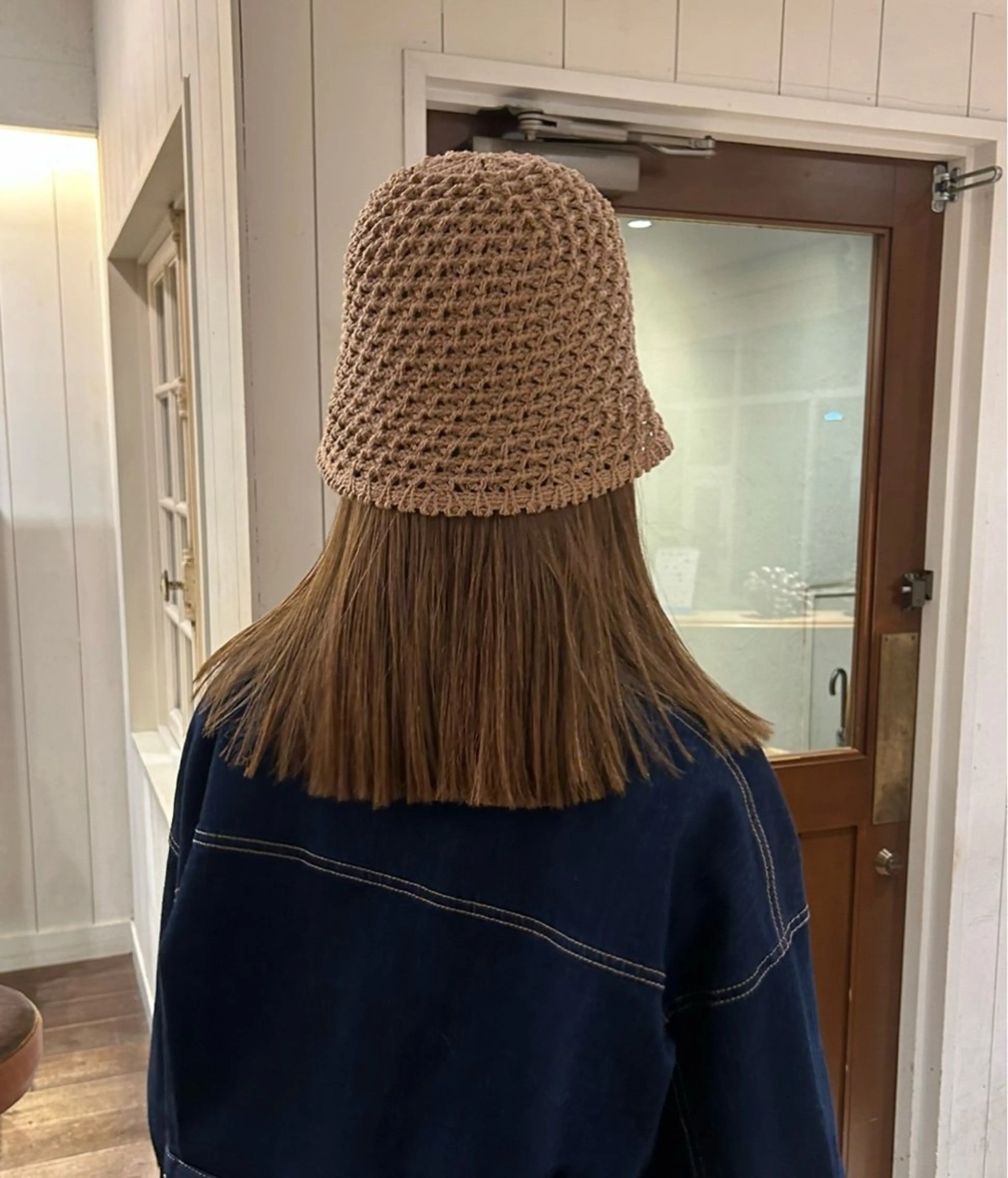 ミディアム ショート 大歓迎🌿‬村岡夢咲のヘアスタイル