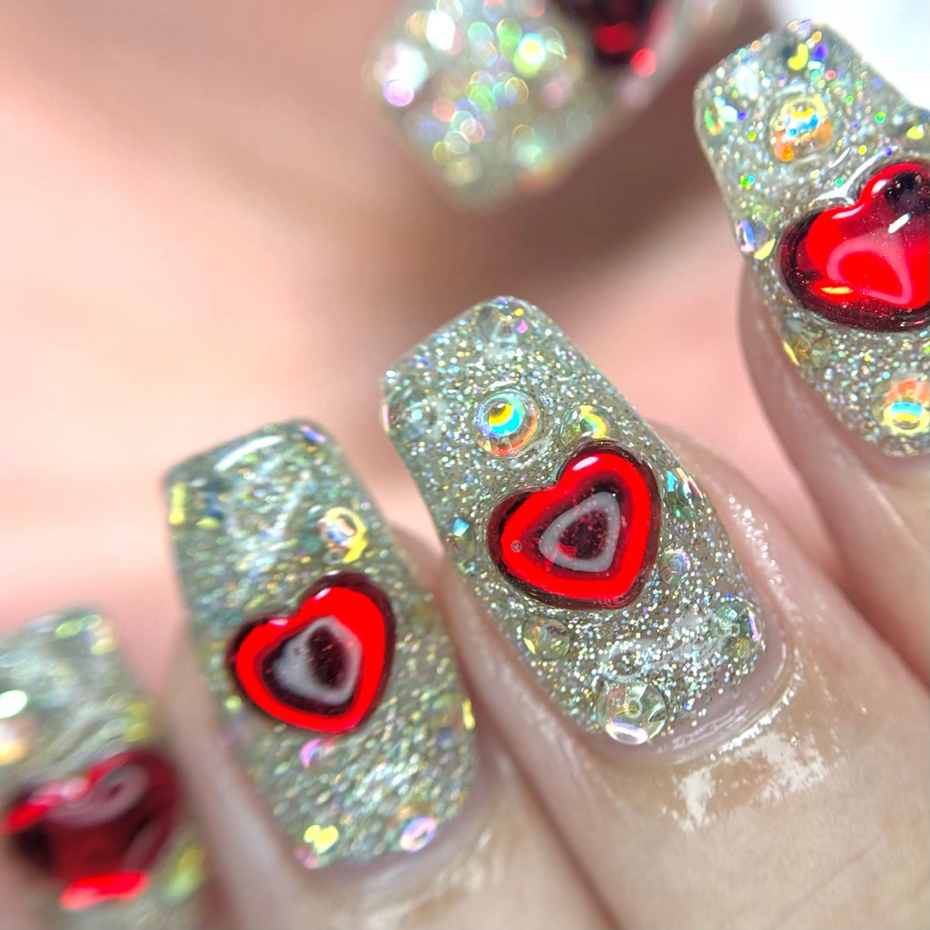 ネイル ハンドネイル OKIKA所属・【OKIKA】 らん🦖🌈🧡のマツエク・マツパデザイン