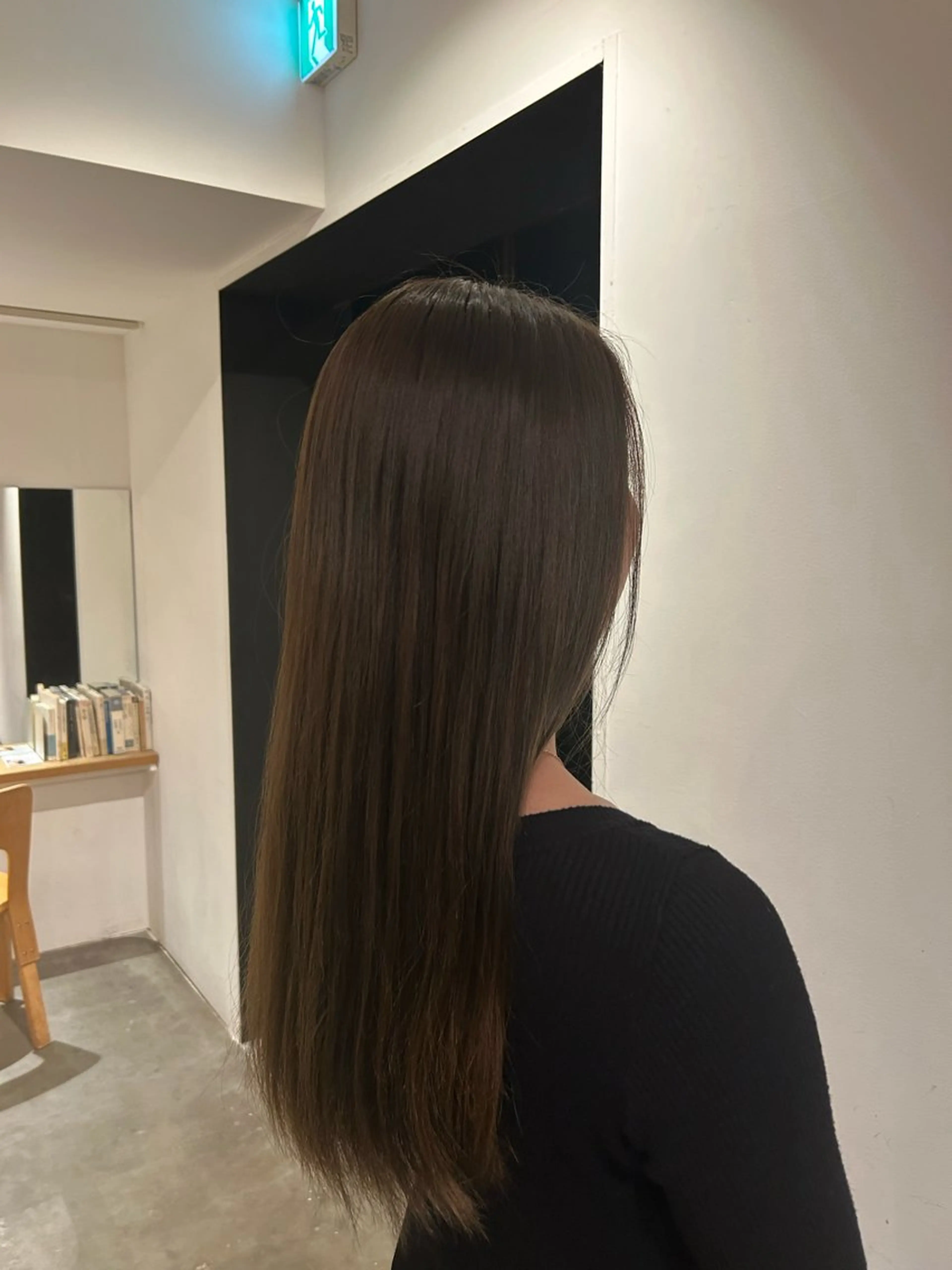 ロングカットモデルの写真