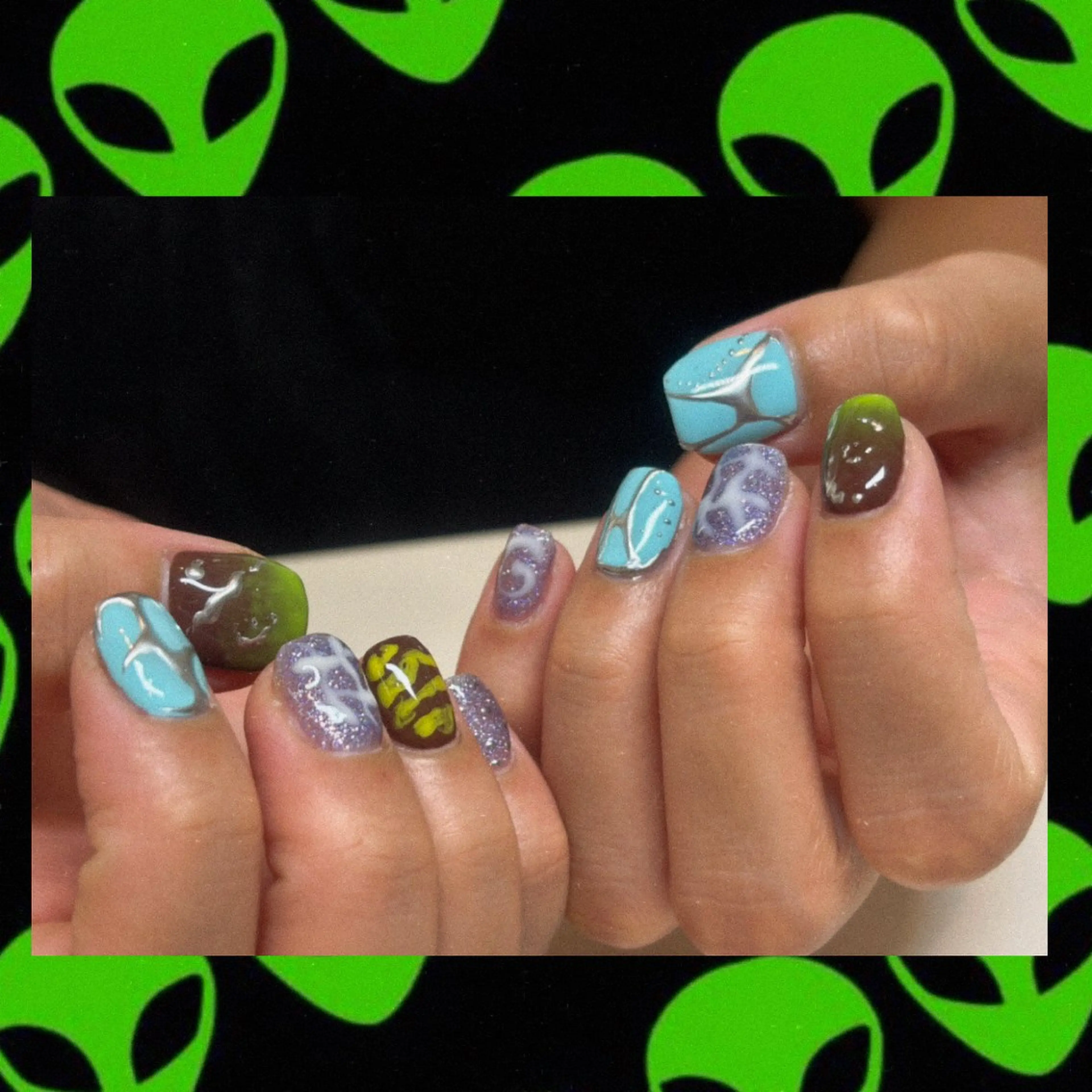 ネイル ハンドネイル 個性派NANA ネイルのネイルデザイン