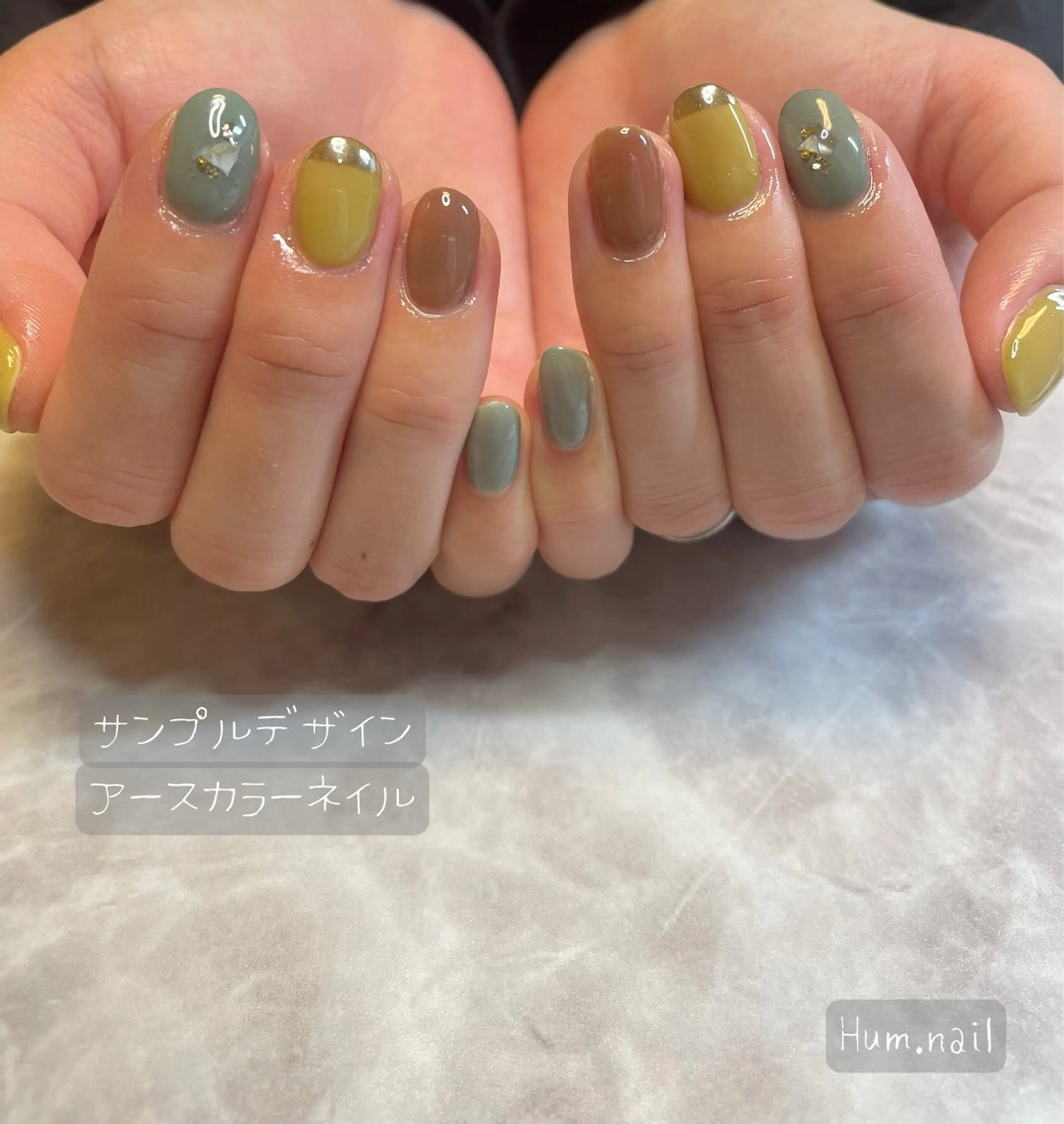 ネイル ハンドネイル Hum.nail （はむ.ねいる）のネイルデザイン