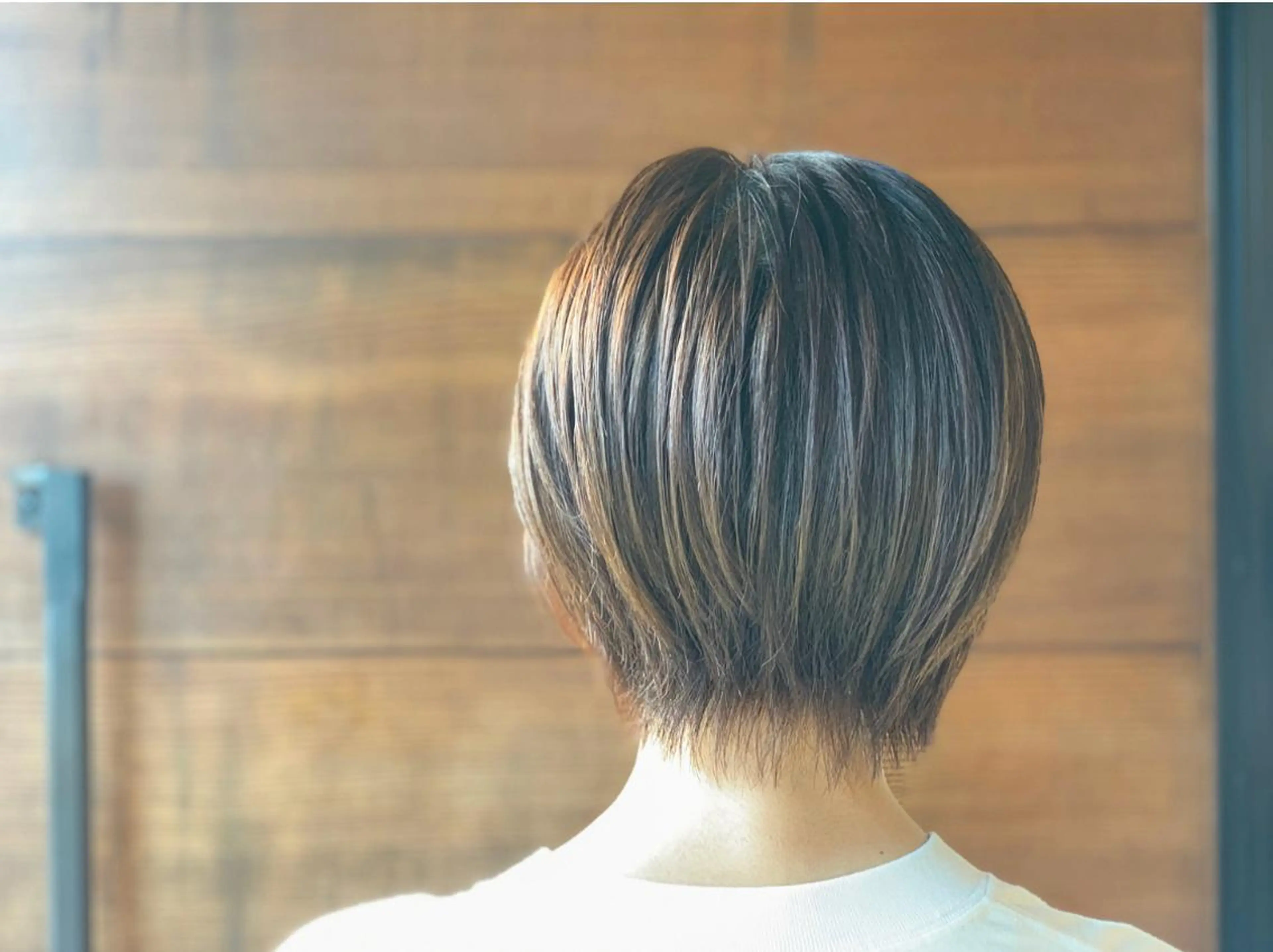 ショート カラー ベージュカラー ブラウンカラー ショートヘア 悠 亜のマツエク・マツパデザイン