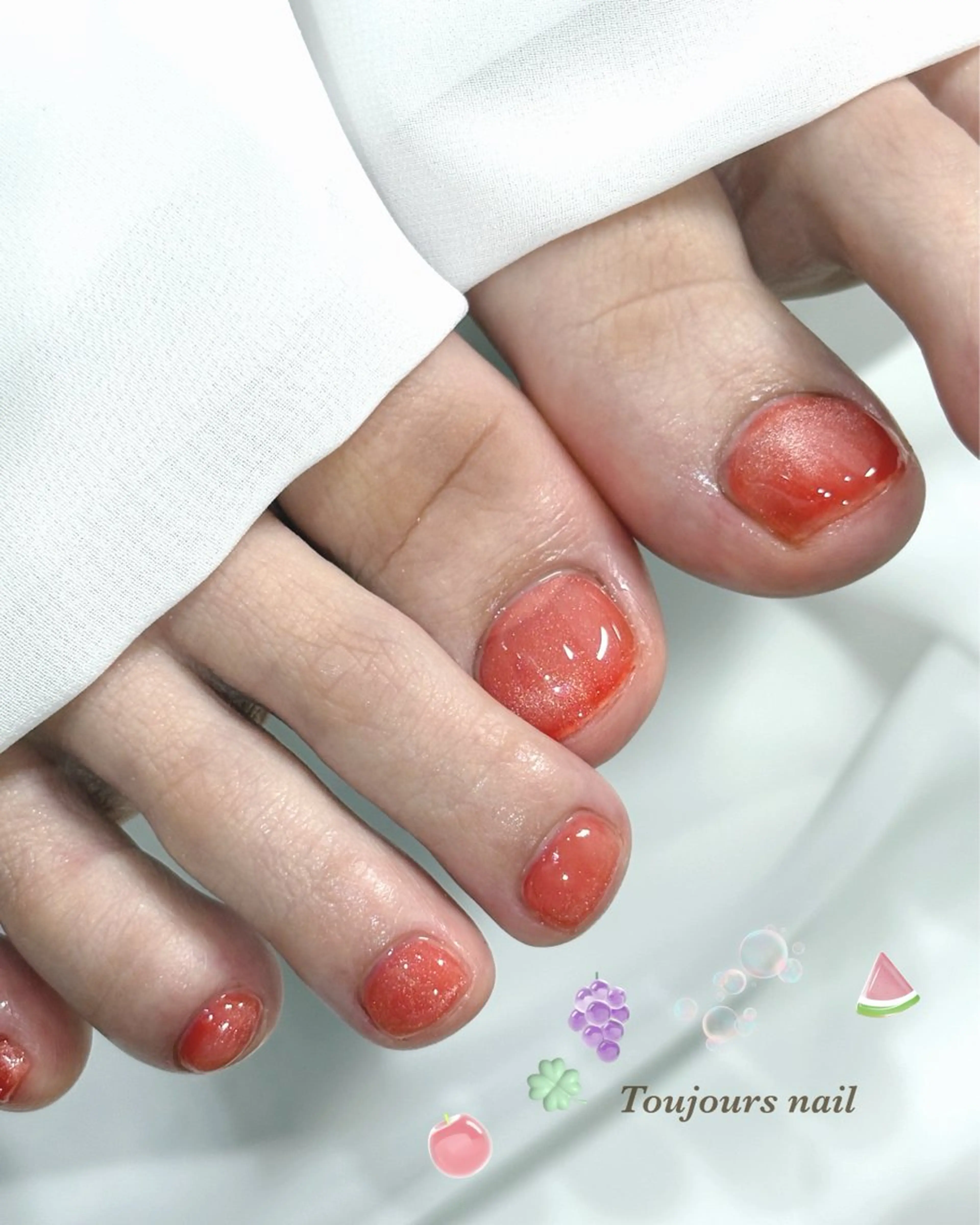 ネイル フットネイル Toujours nail所属・Toujours / nanaのネイルデザイン