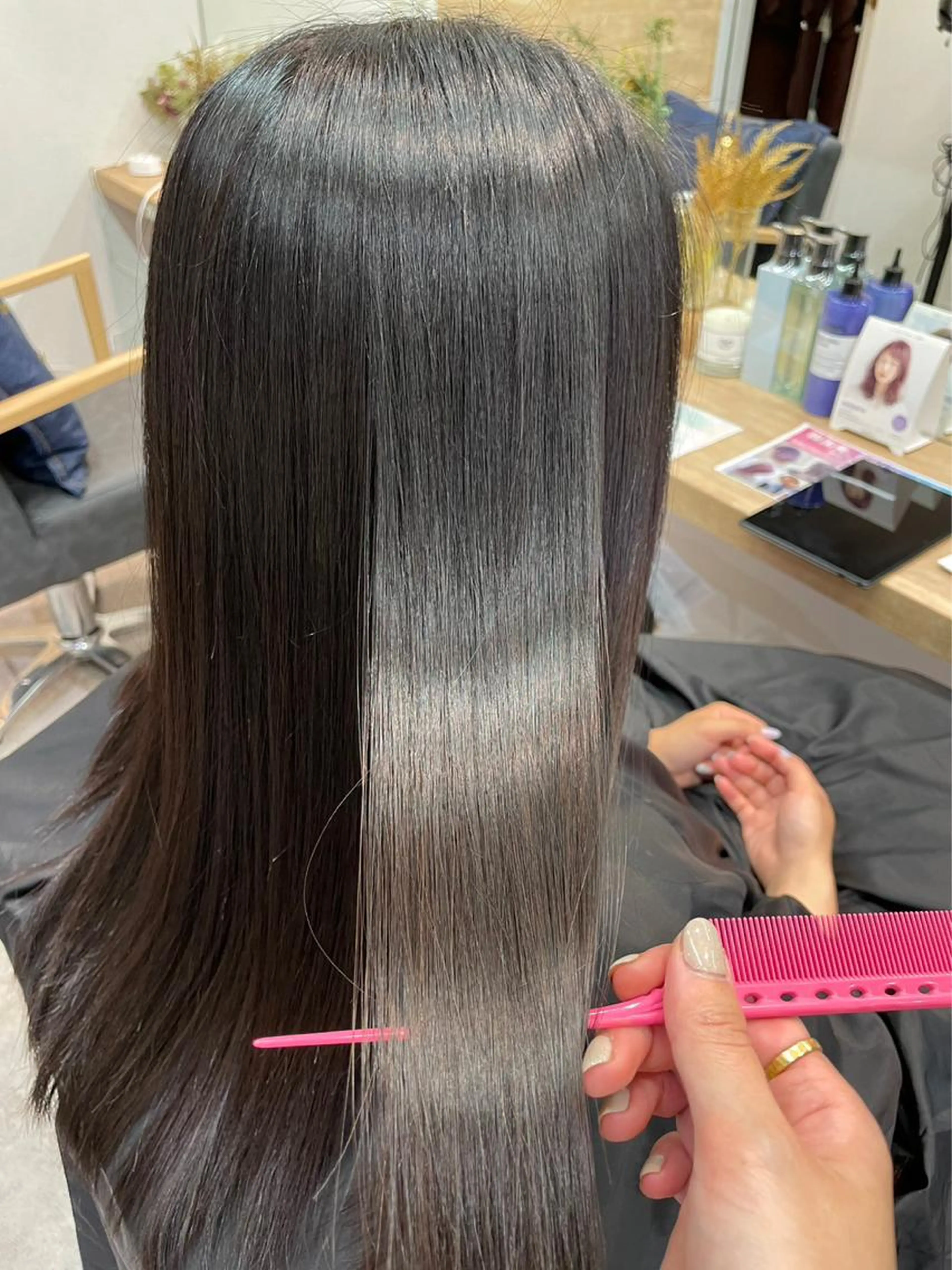 No.1 大人気 髪質改善トリートメント 髪の広がり、まとまりが気になる方に𓂃🫧‪「コアミートリートメント」の写真