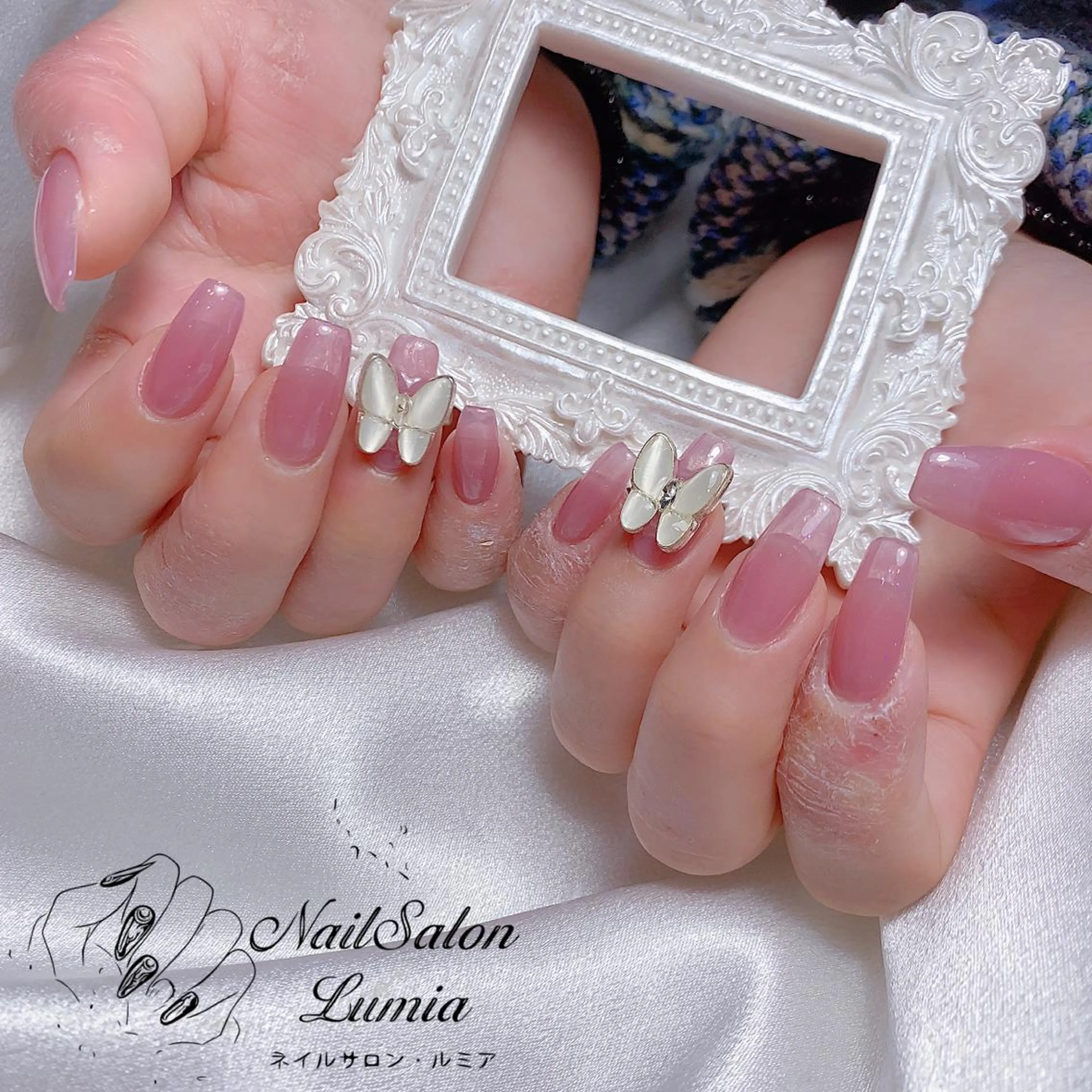 ネイル ハンドネイル ネイルサロン ルミア Lumia 店長のネイルデザイン